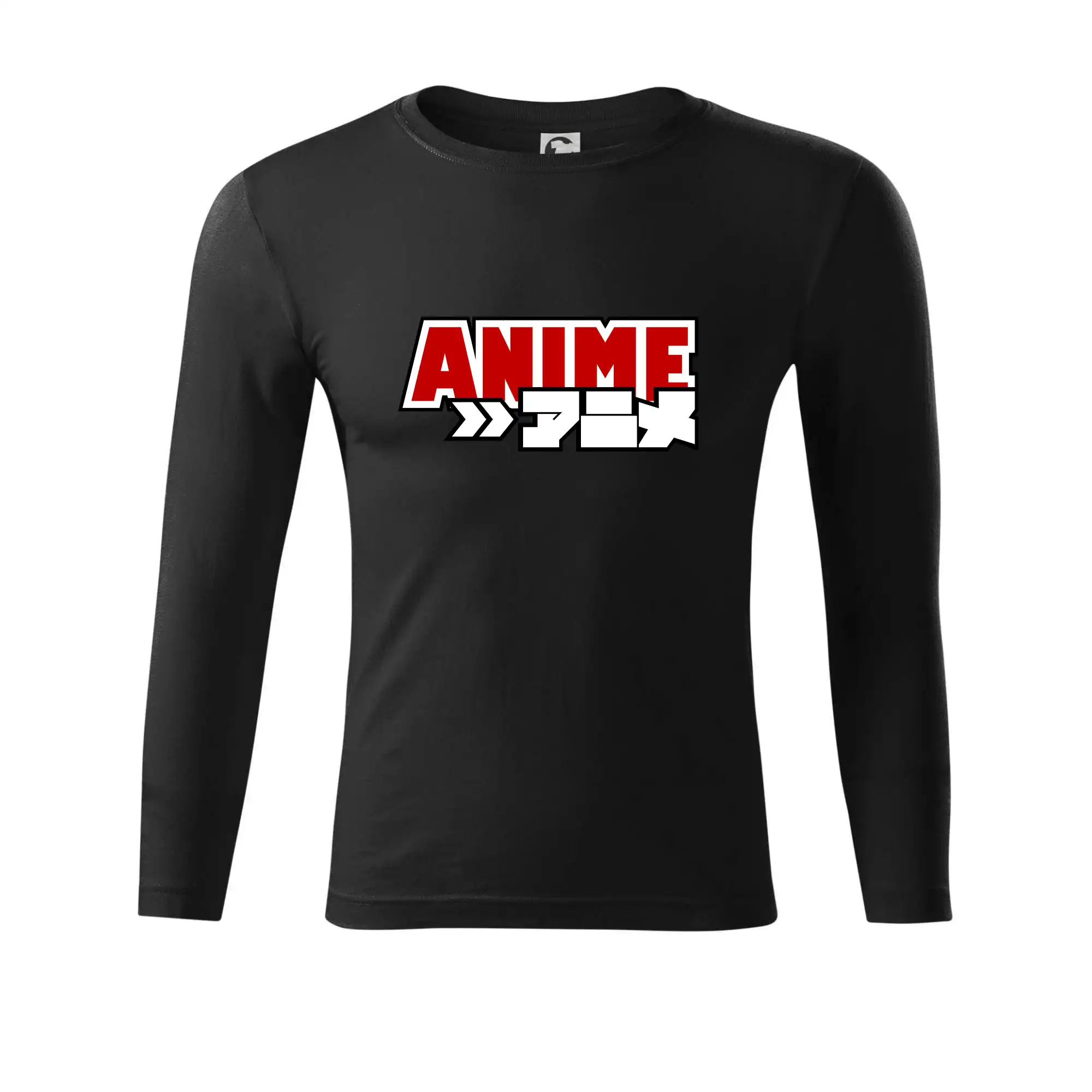 Anime nápis červený