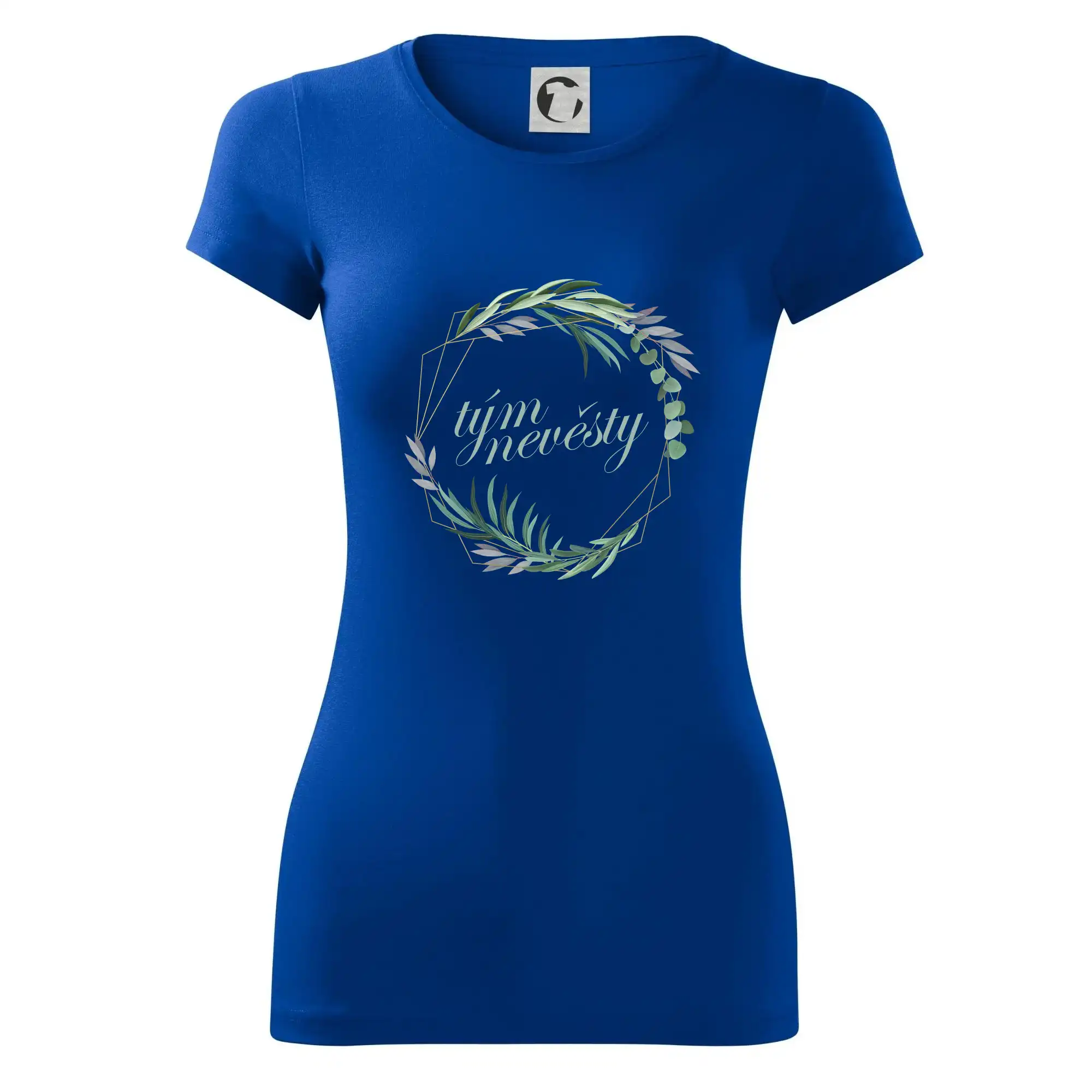 Tým nevěsty květinový kruh zelený