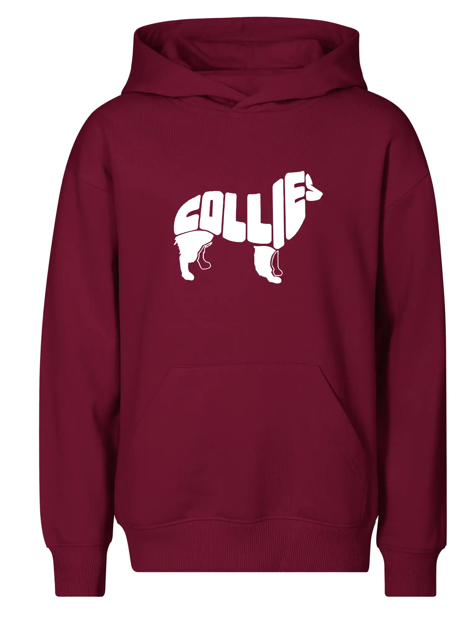Border kolie písmo v těle