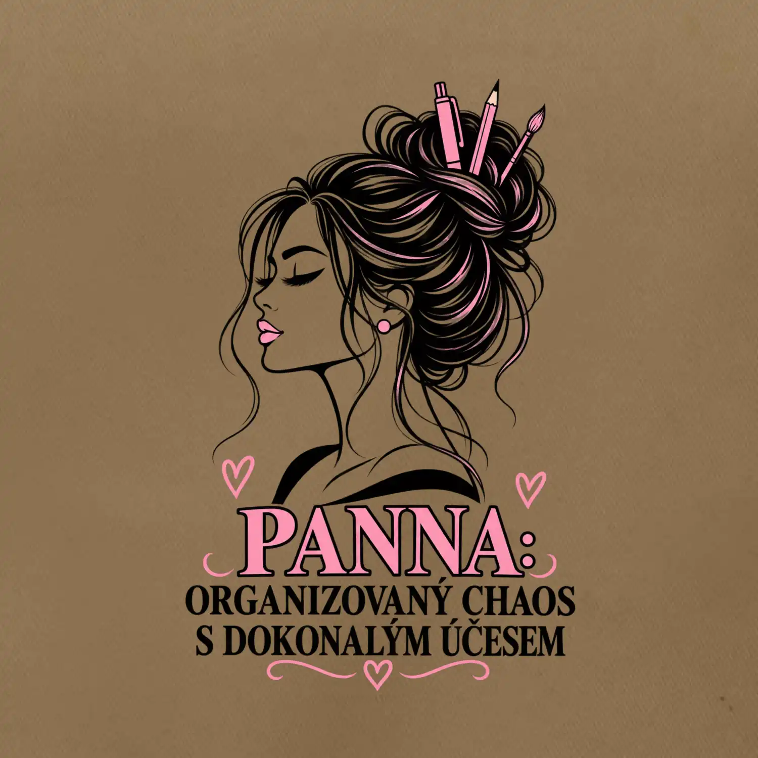 Panna Organizovaný chaos s dokonalým účesem
