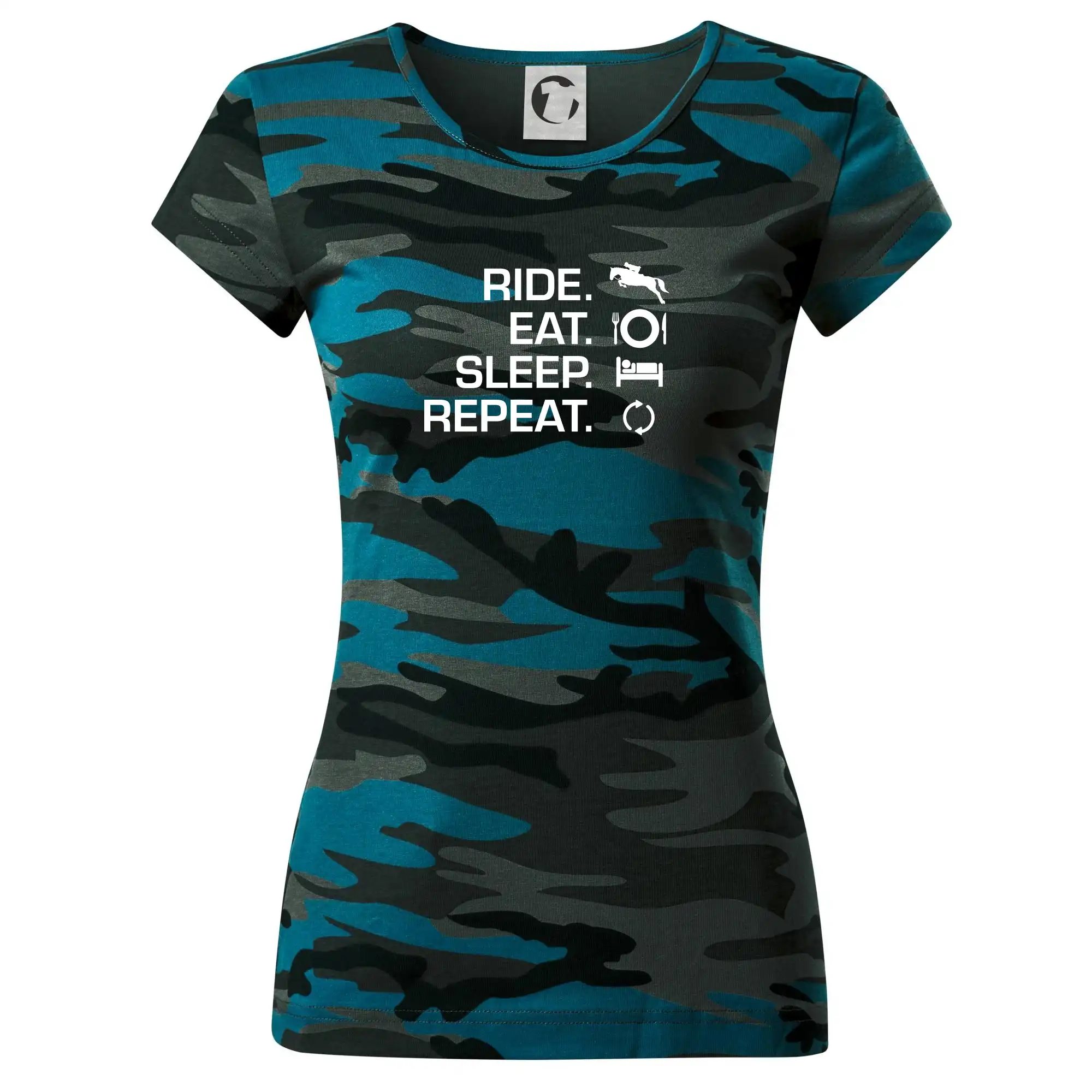 Ride Eat Sleep Repeat koně