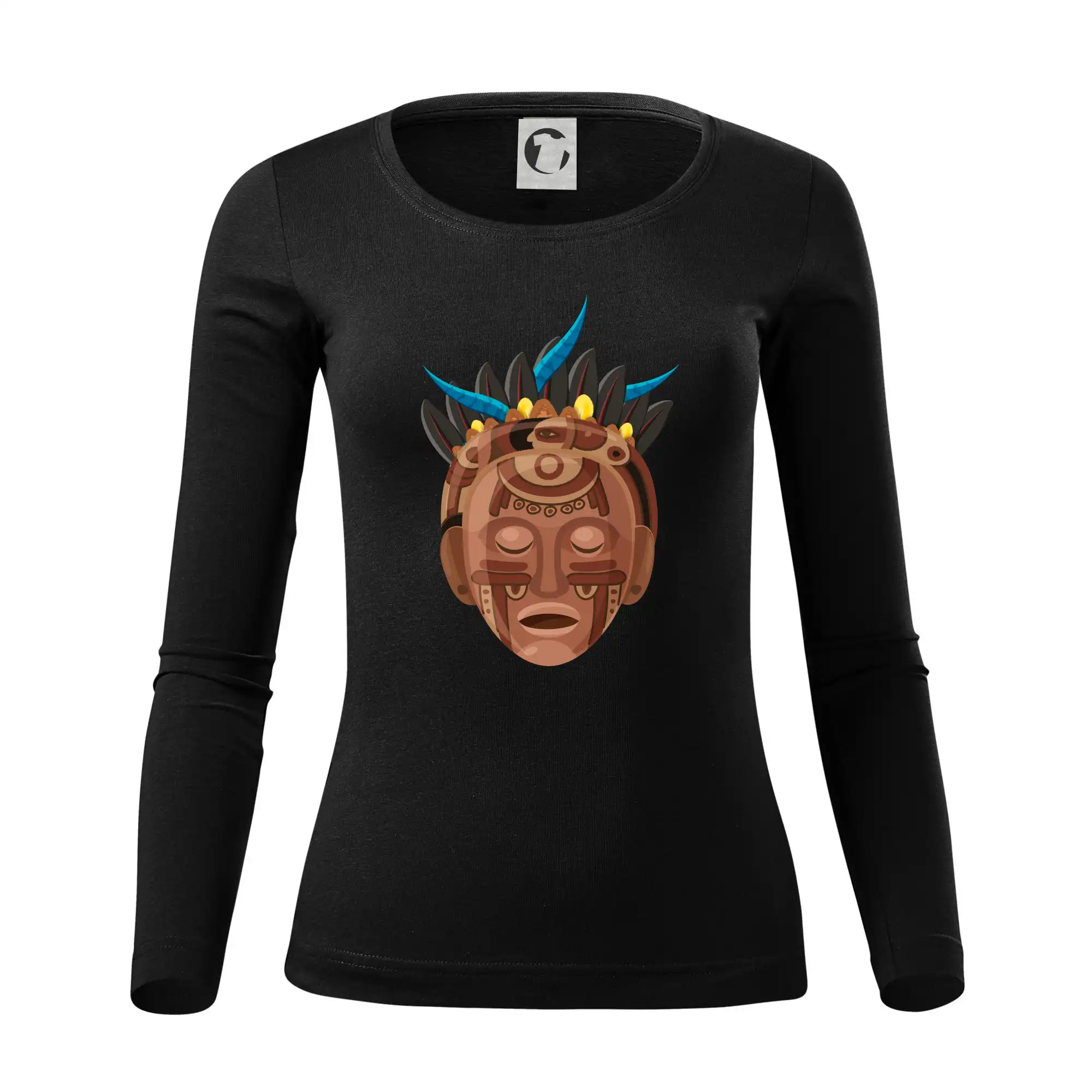 Mayové maska hnědá