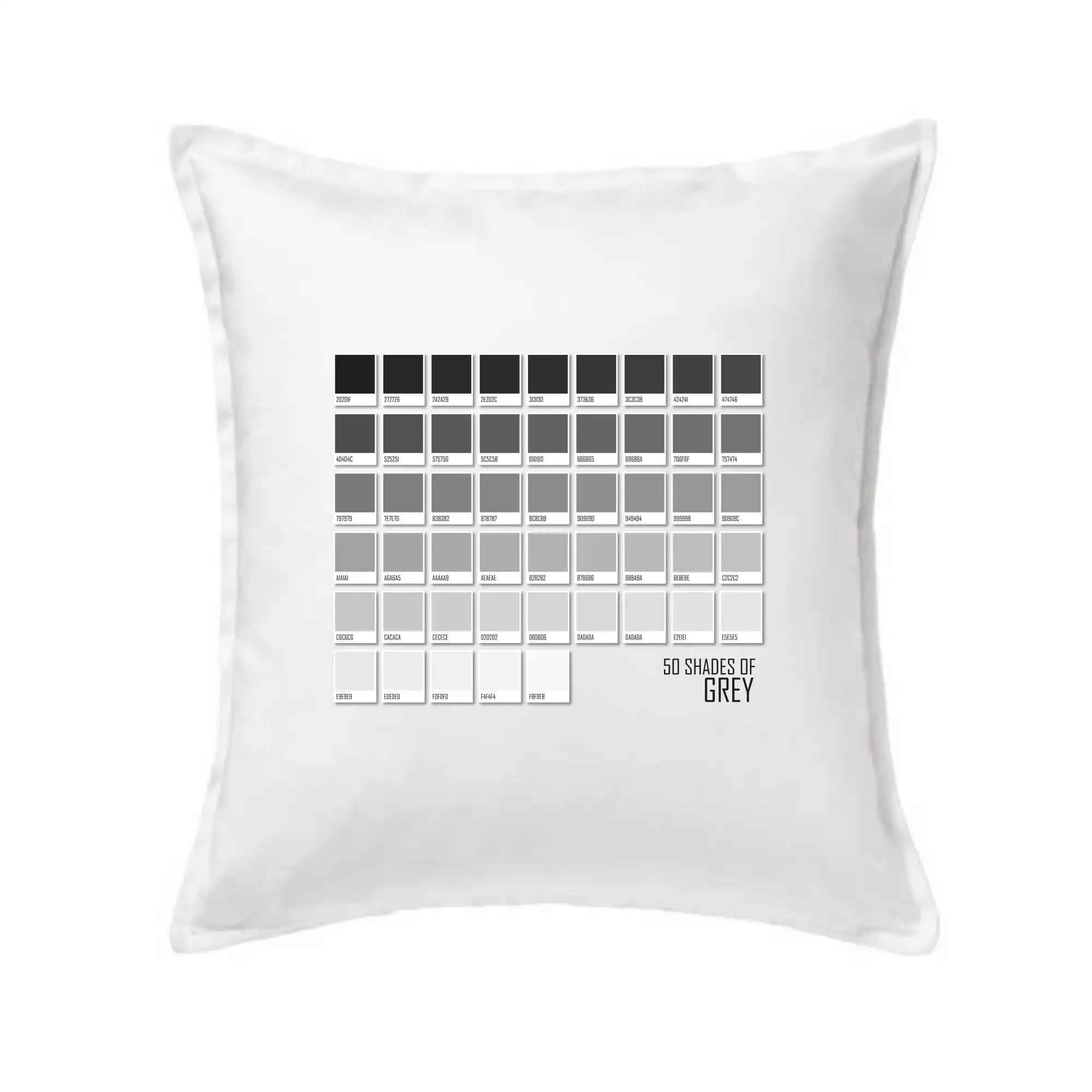 50 barevných odstínů šedi