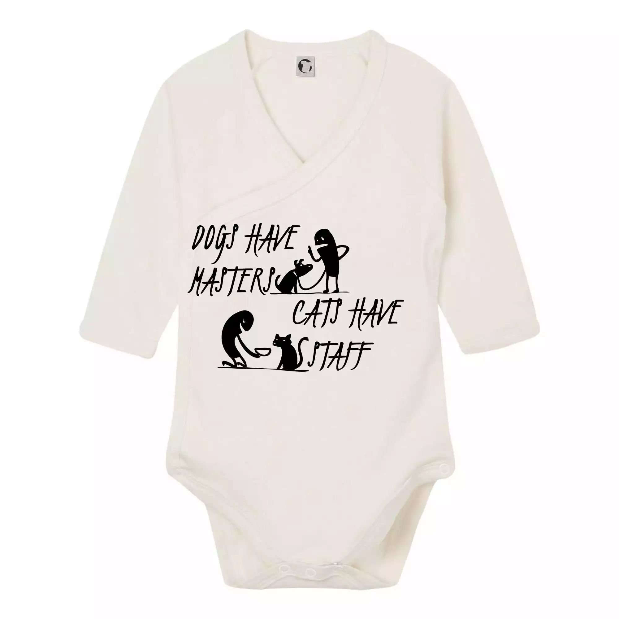 Dogs have masters, cats have staff