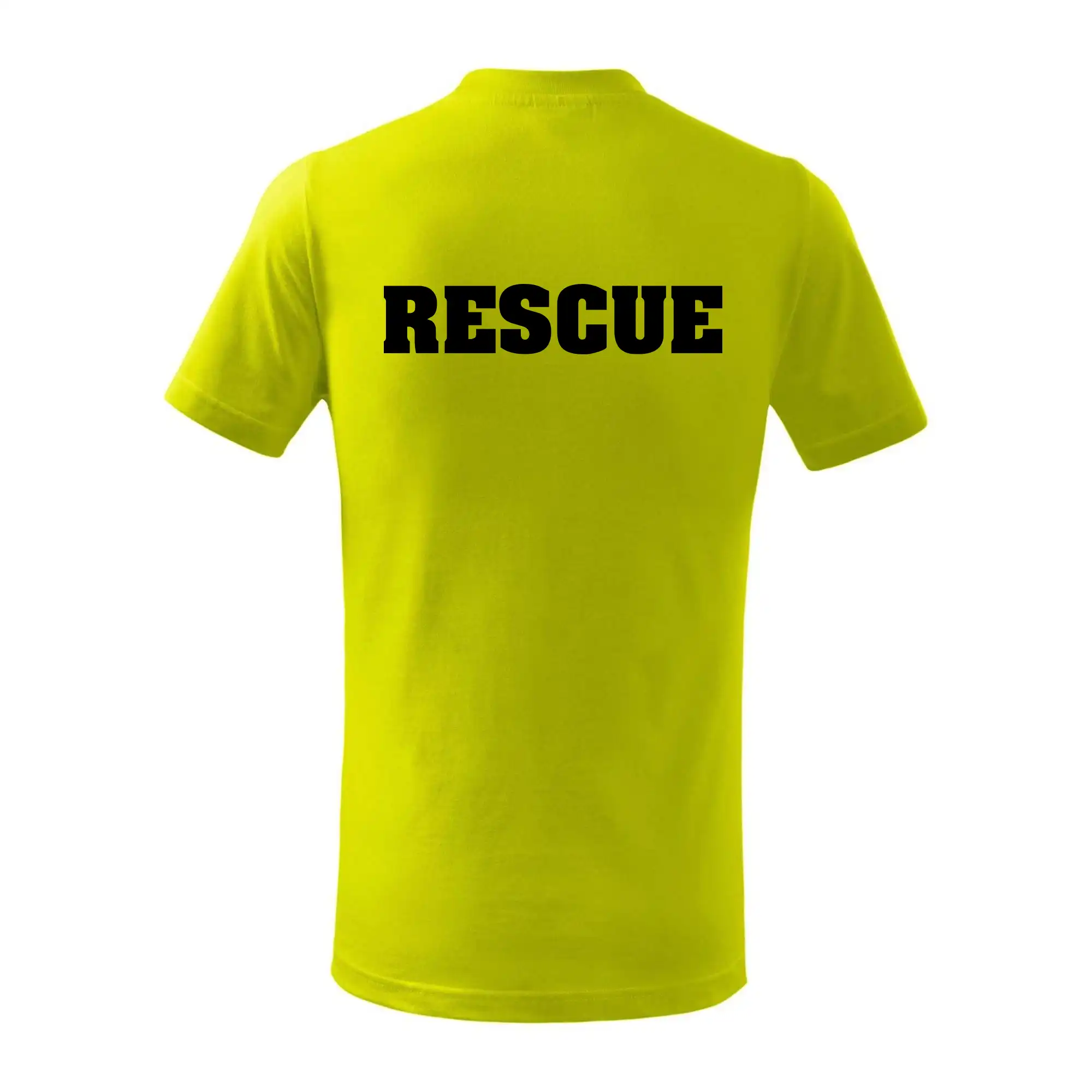 Rescue - Hvězda na prsu +  nápis na zádech