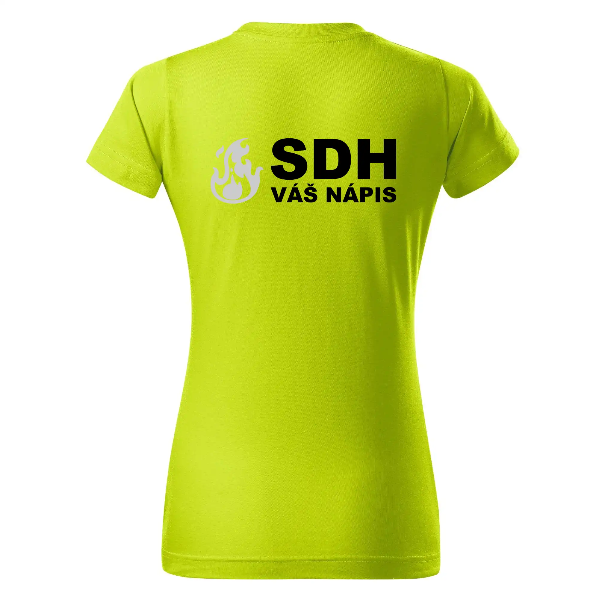 SDH REFLEXNÍ nápis (oheň, firesport, název sboru - vlastní nápis)