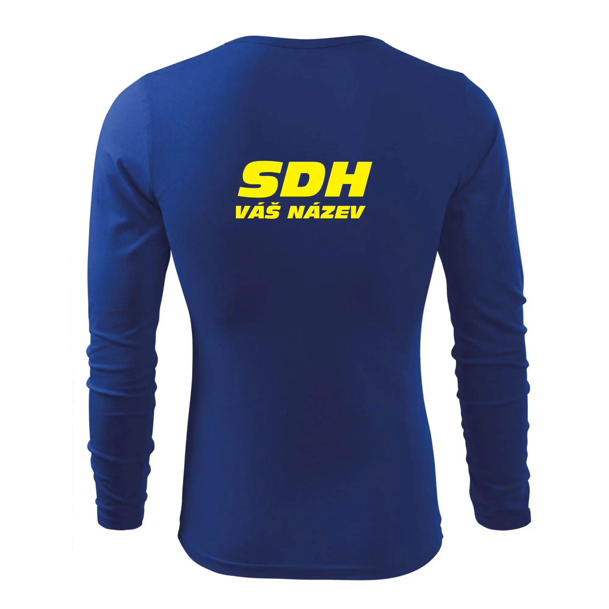Hasičský sport SDH + váš název ŽLUTÁ