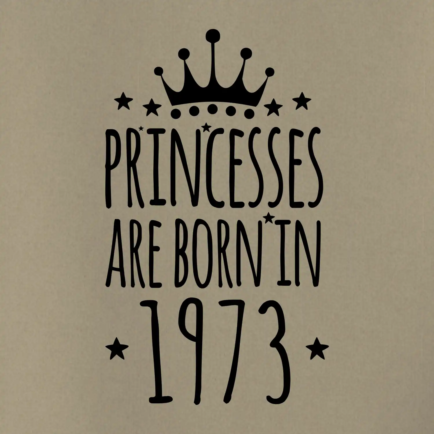 Princesses are born in 1973