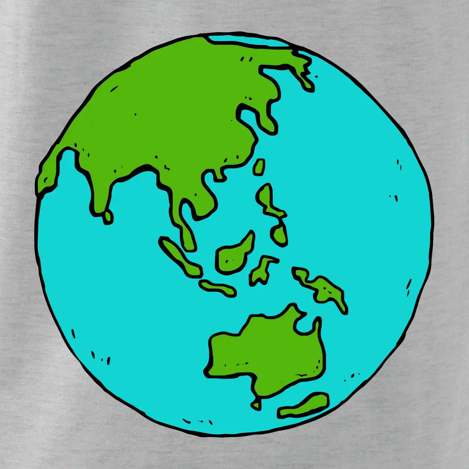 Planeta na prsu - Austrálie