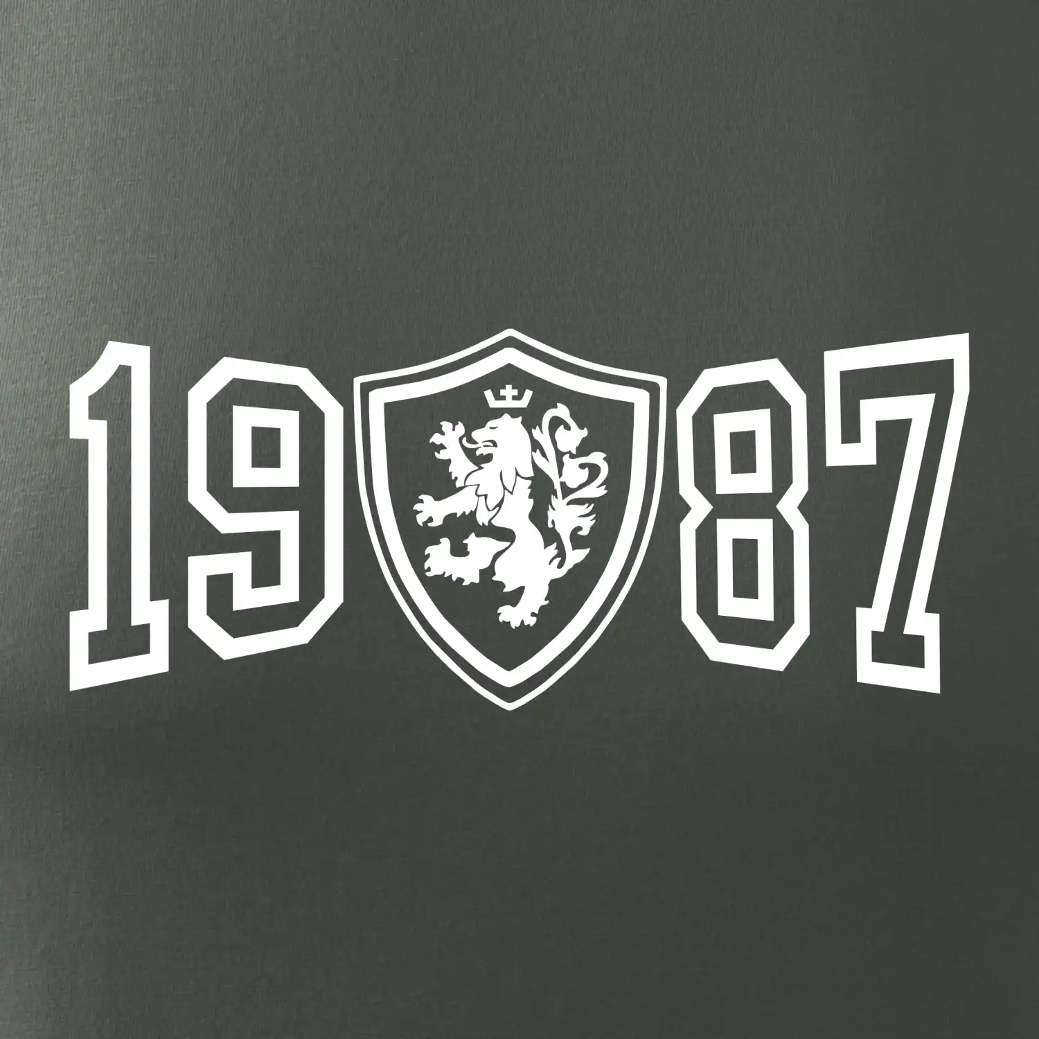 Narozeninový motiv - znak - 1987