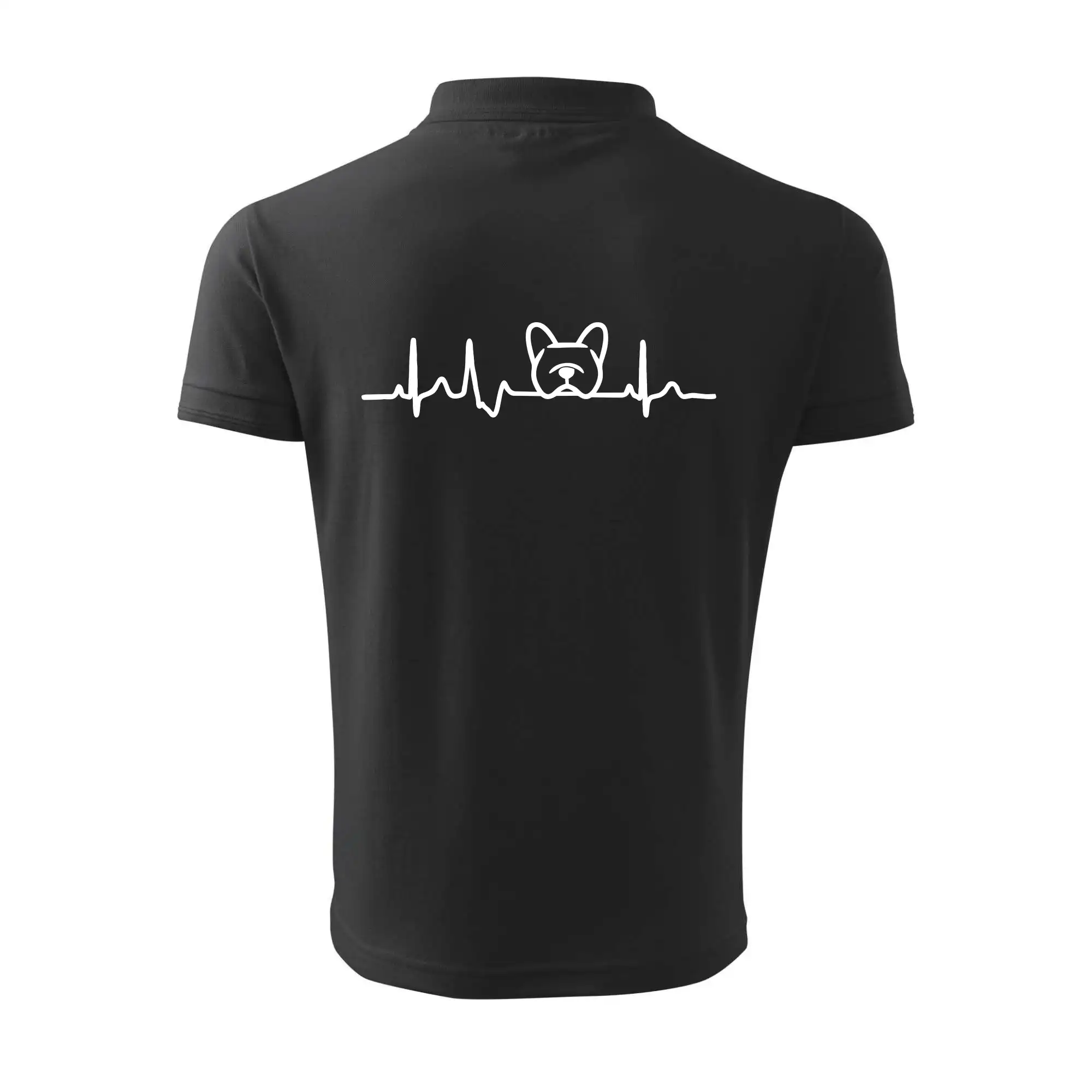 EKG Francouzský buldoček hlava