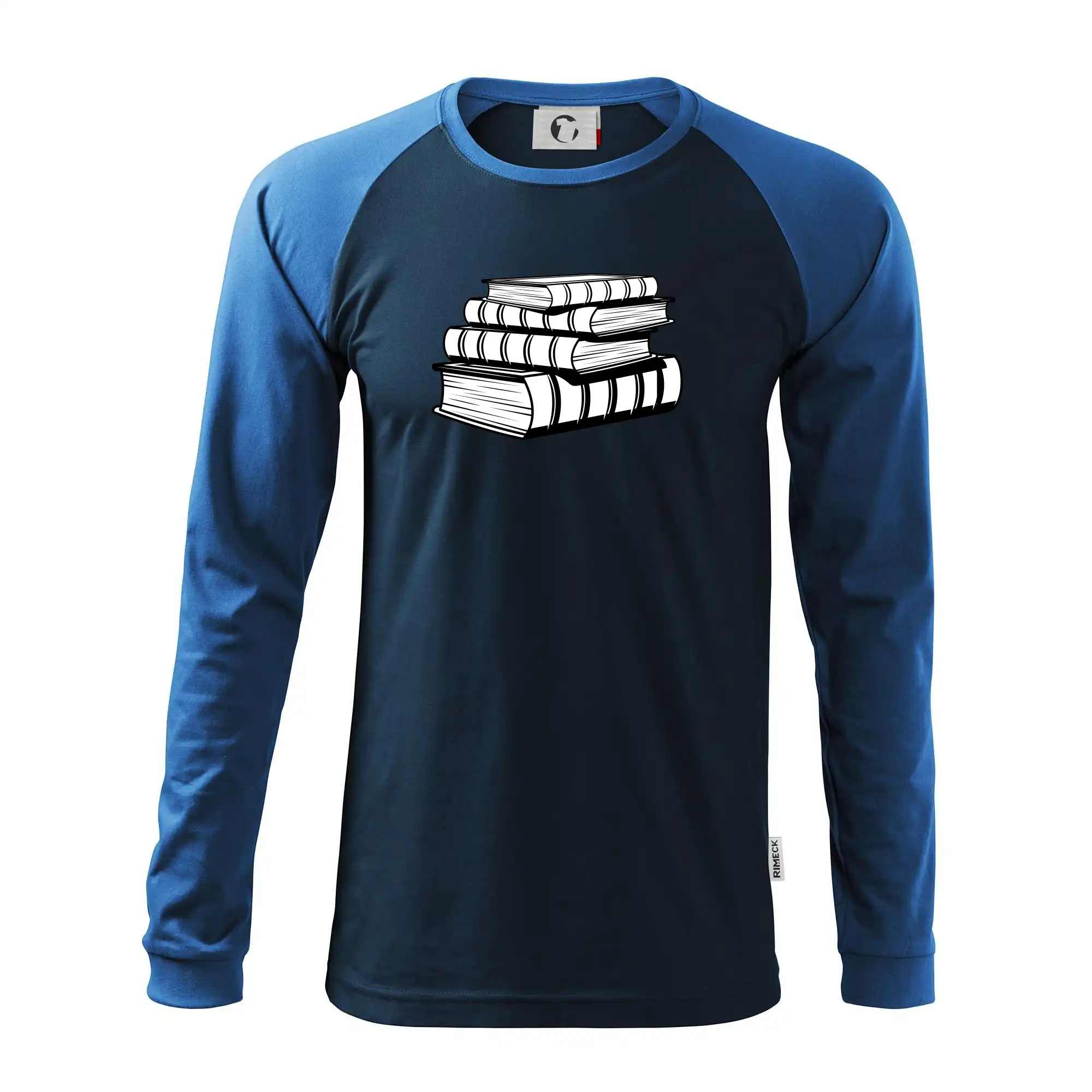 Knihy černobílé na sobě