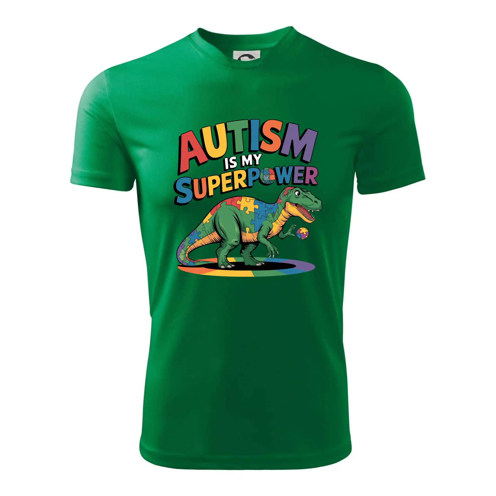 Stojící Rex Autism is my superpower