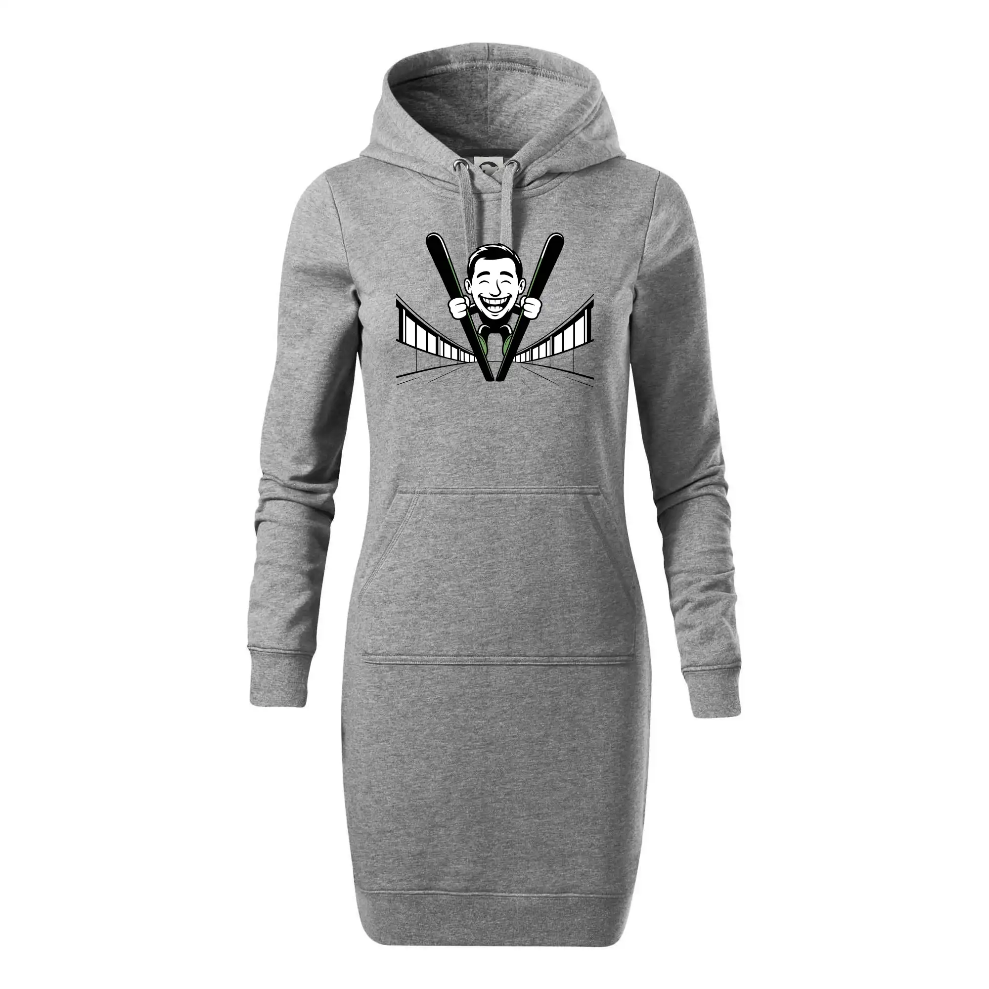 Vysmátý kreslený skokan