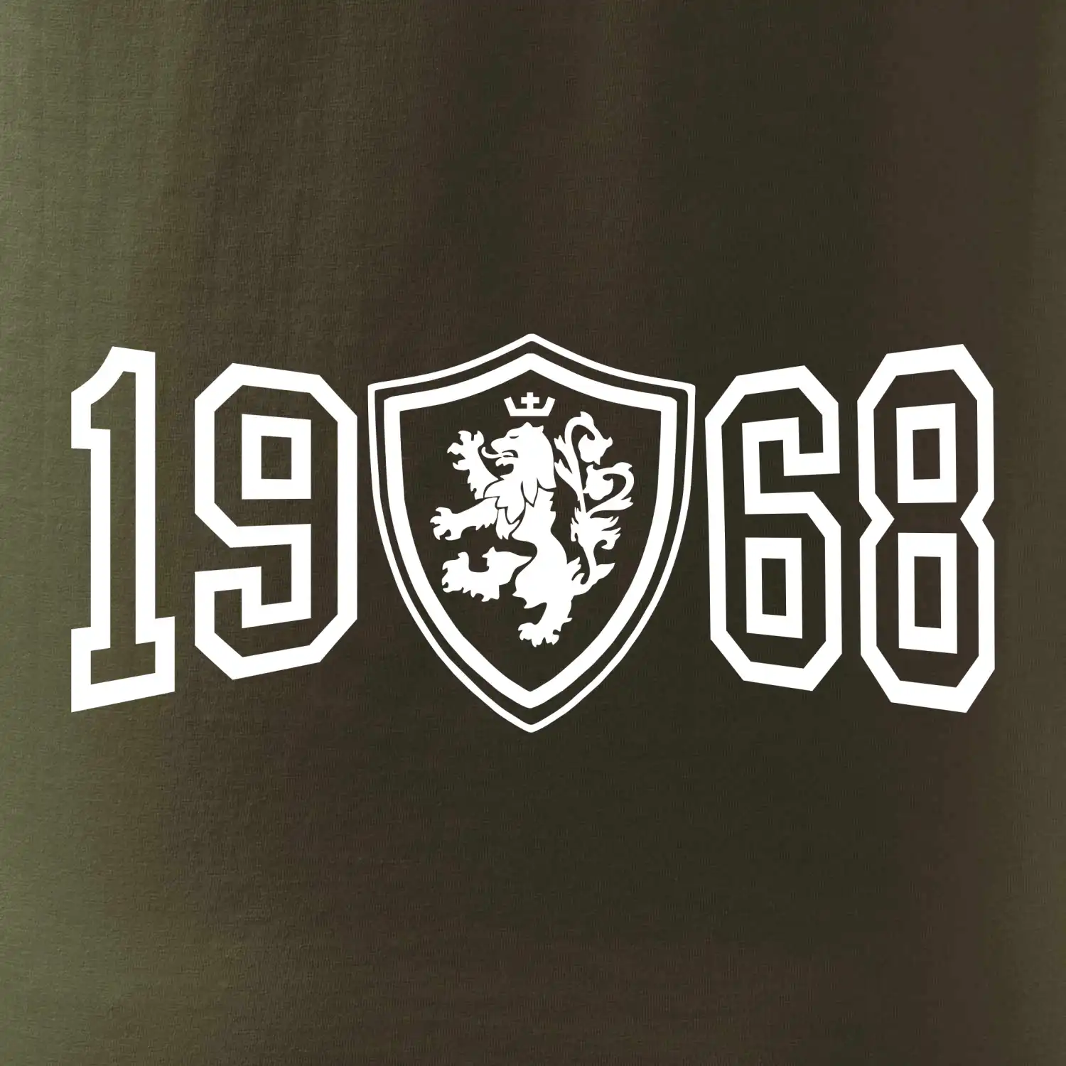 Narozeninový motiv - znak - 1968