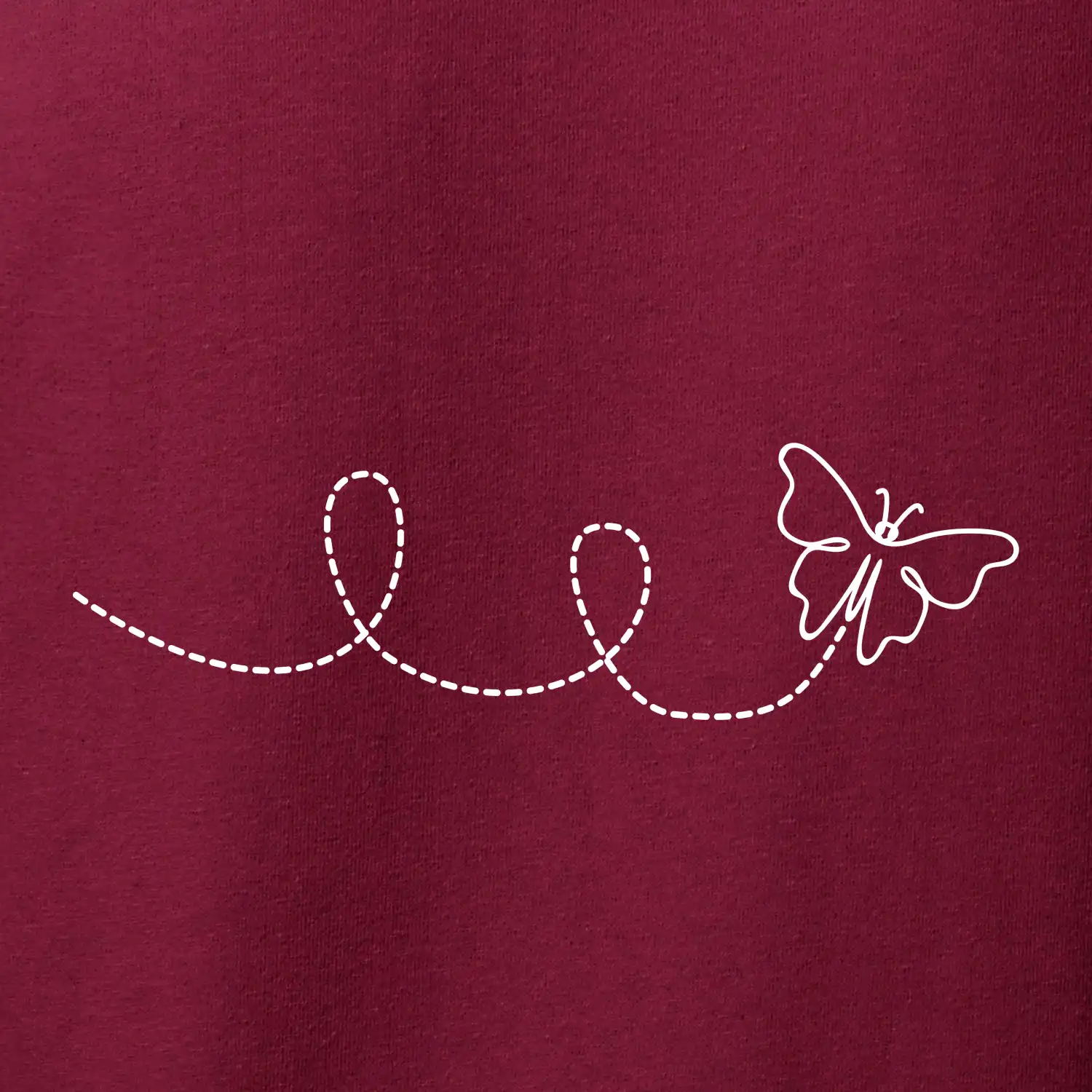 Dráha letu motýla - smyčka