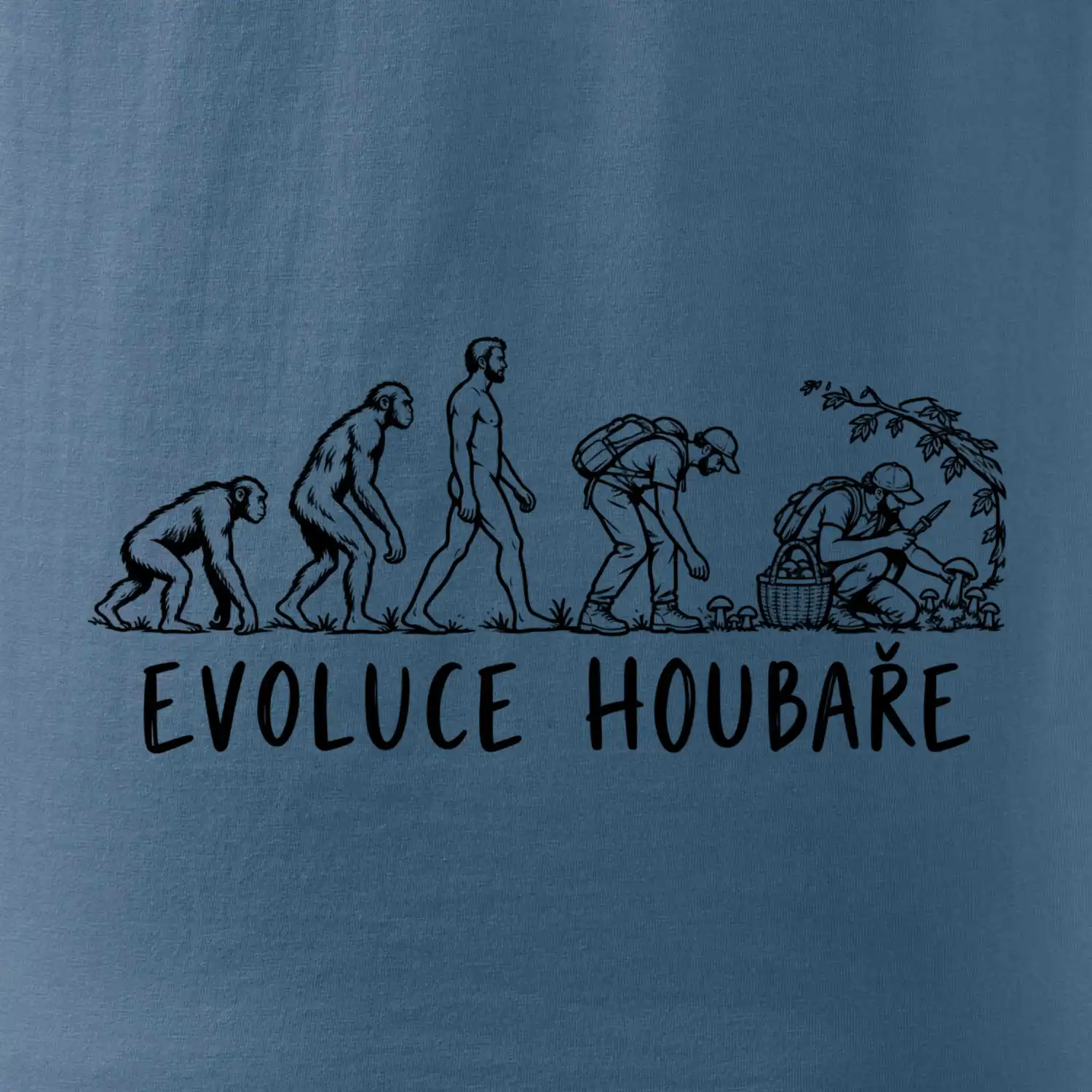 Evoluce houbaře