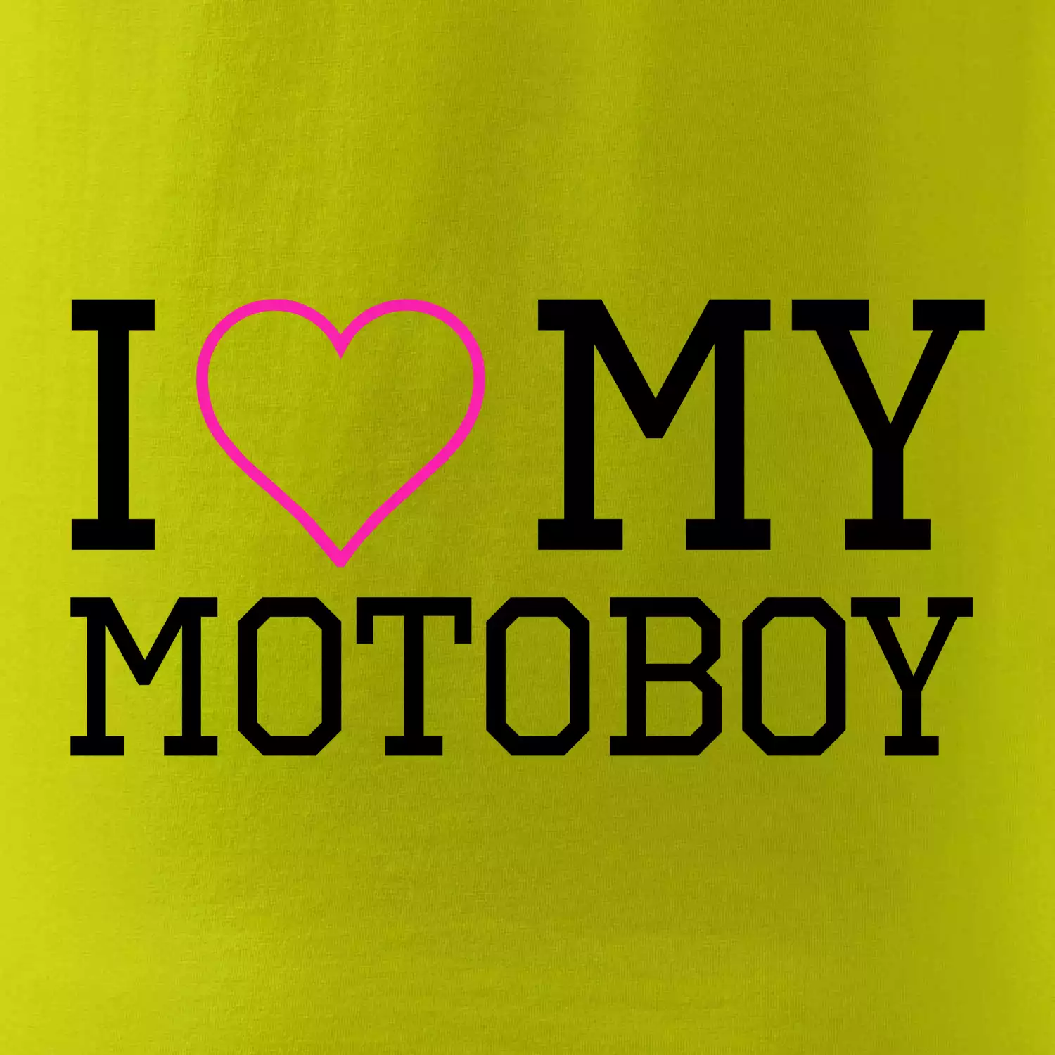 I love my motoboy