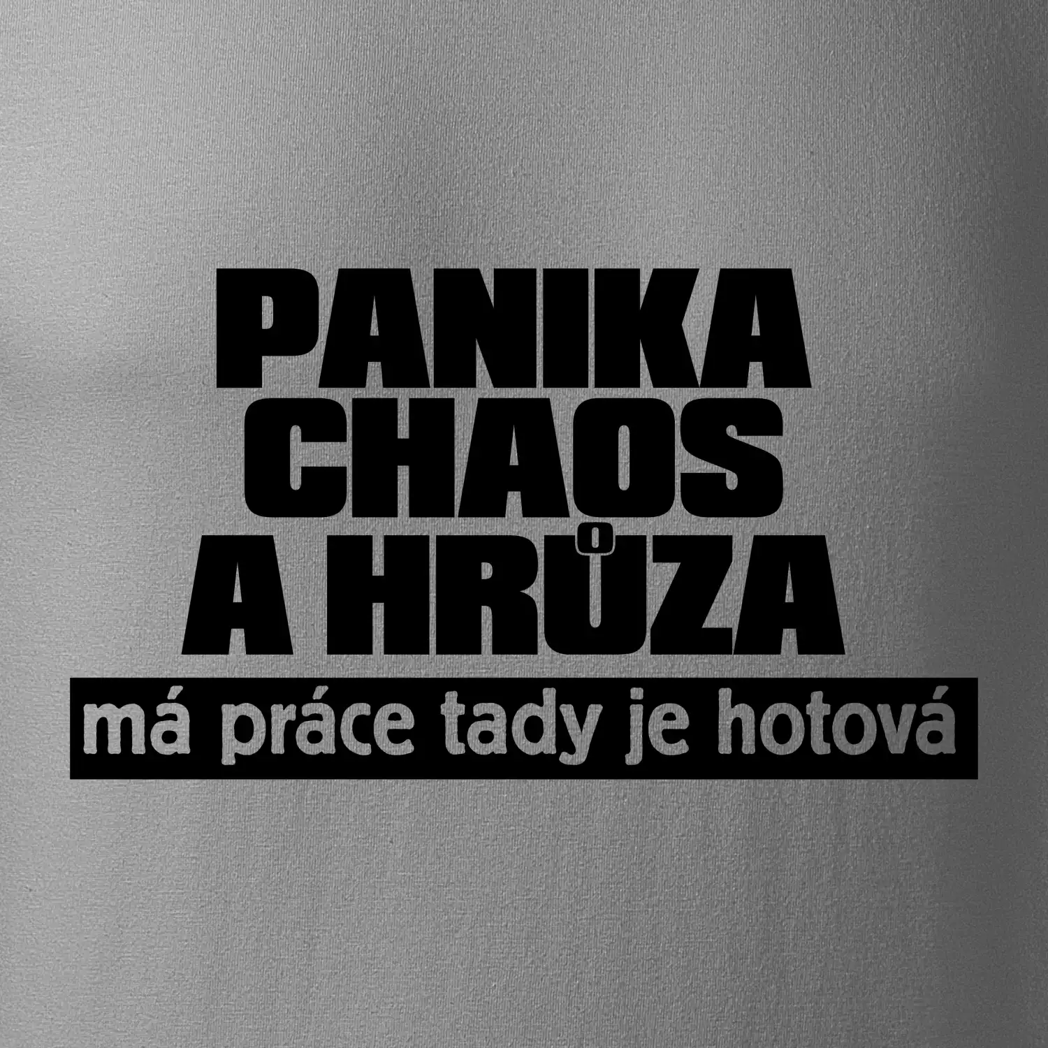 Panika, chaos a hrůza