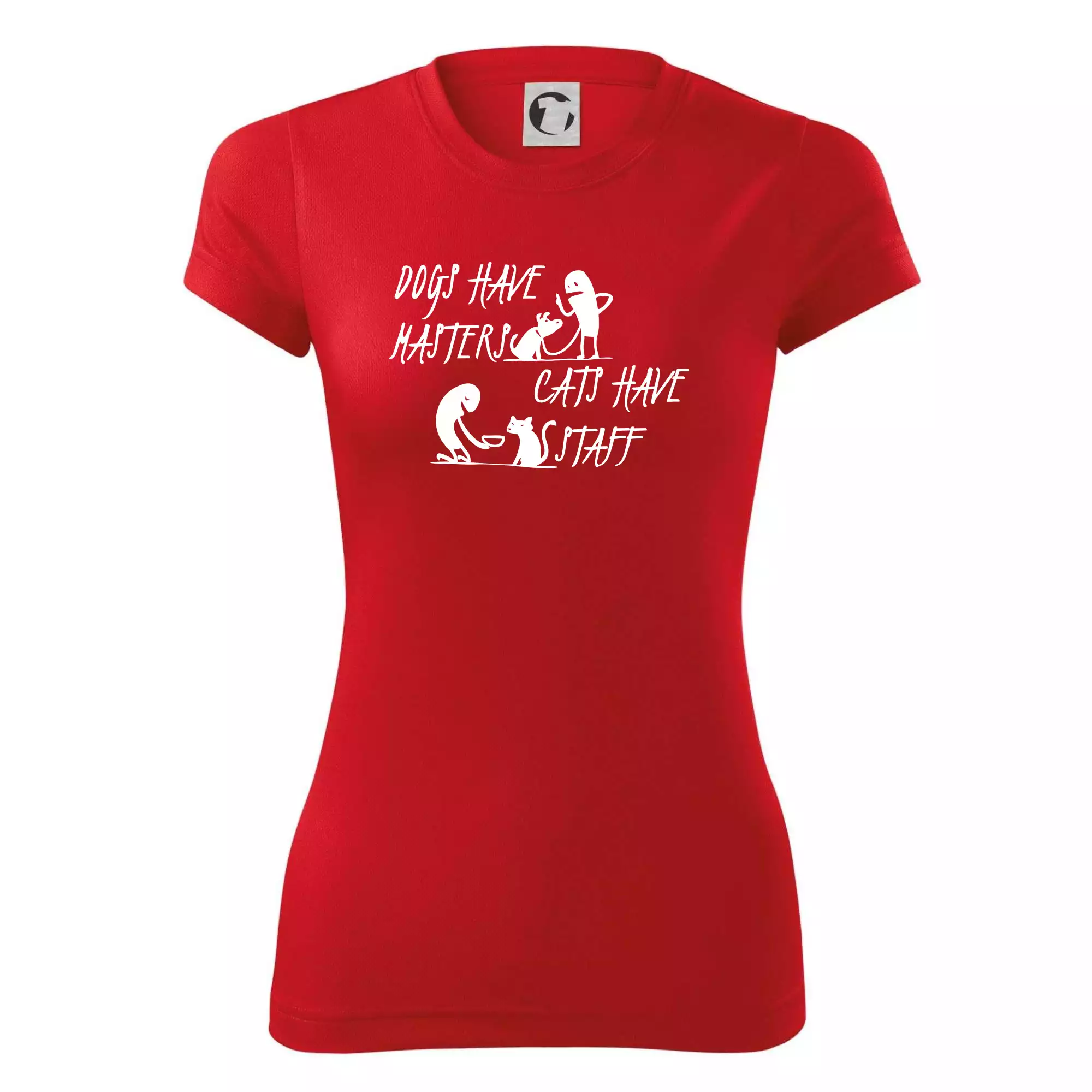 Dogs have masters, cats have staff