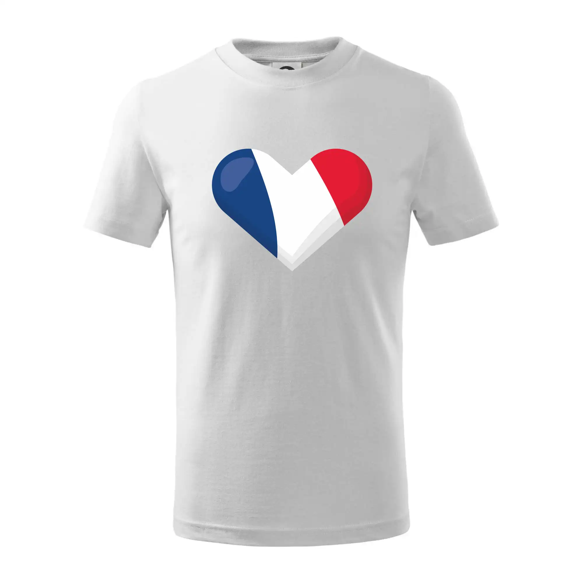 Francouzská vlajka srdce