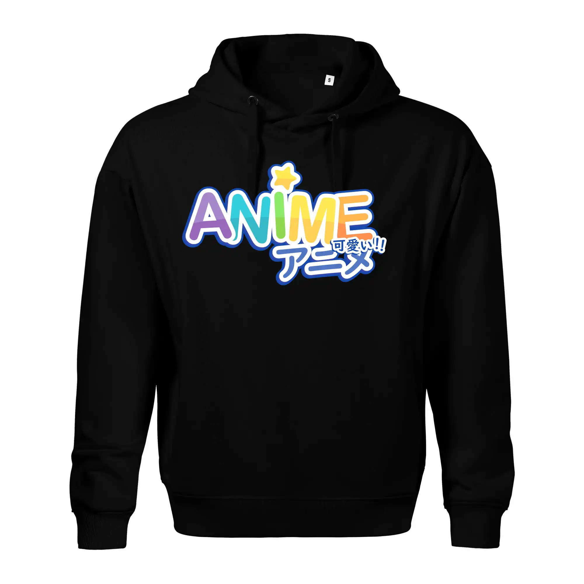 Anime nápis duhový