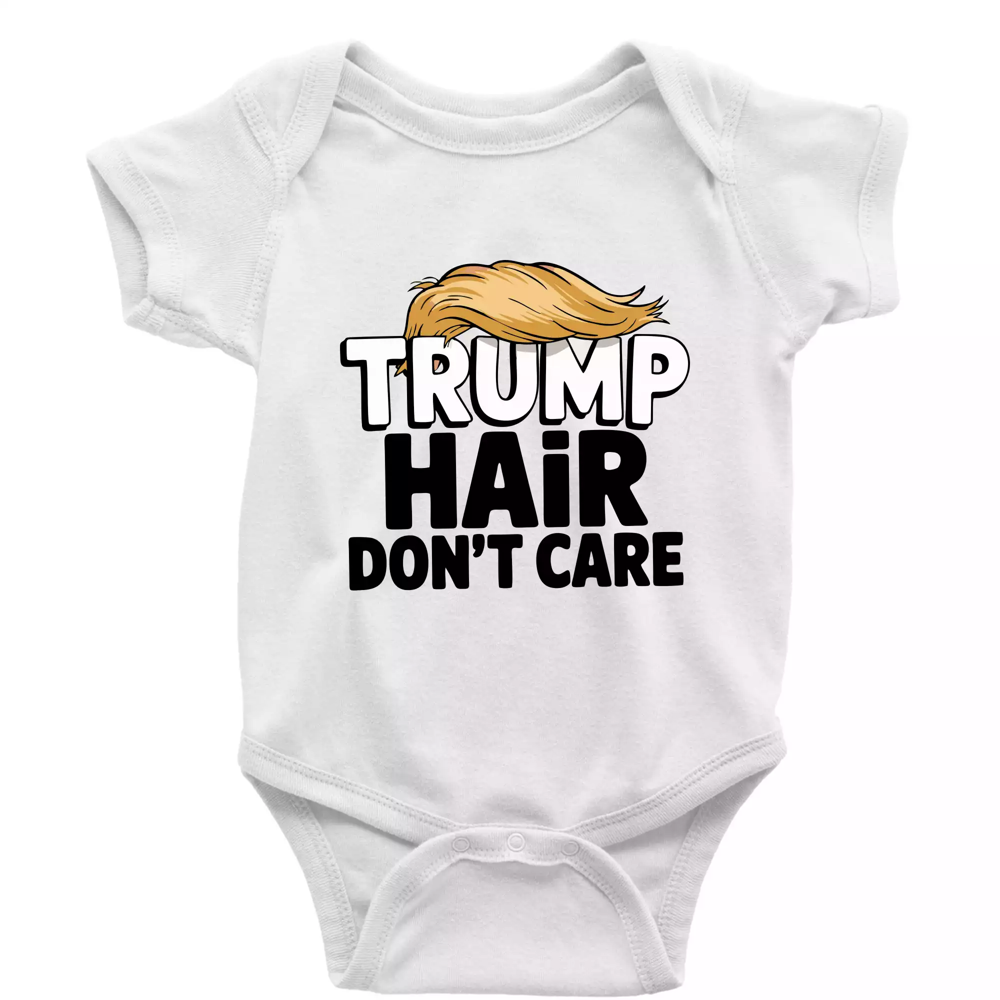 Trump hair dont care