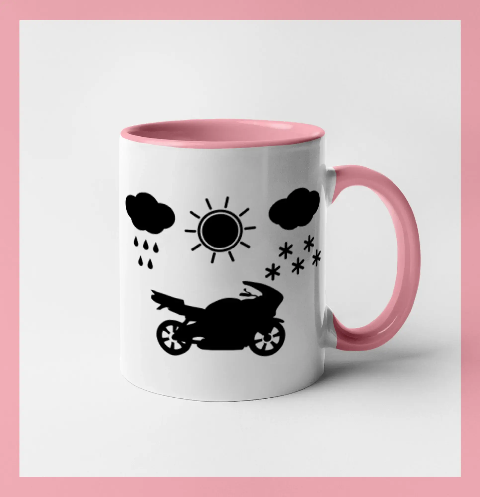Motorkář za každého počasí - silnice