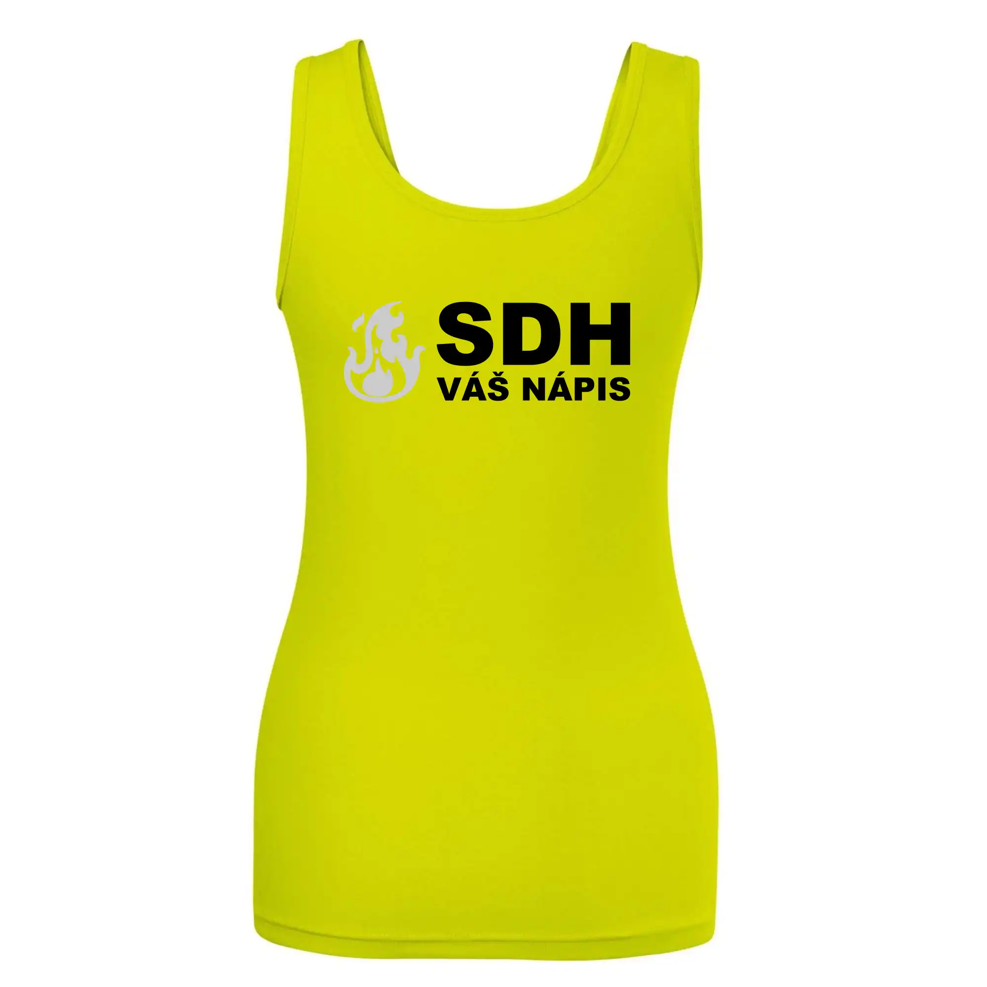SDH REFLEXNÍ nápis (oheň, firesport, název sboru - vlastní nápis)