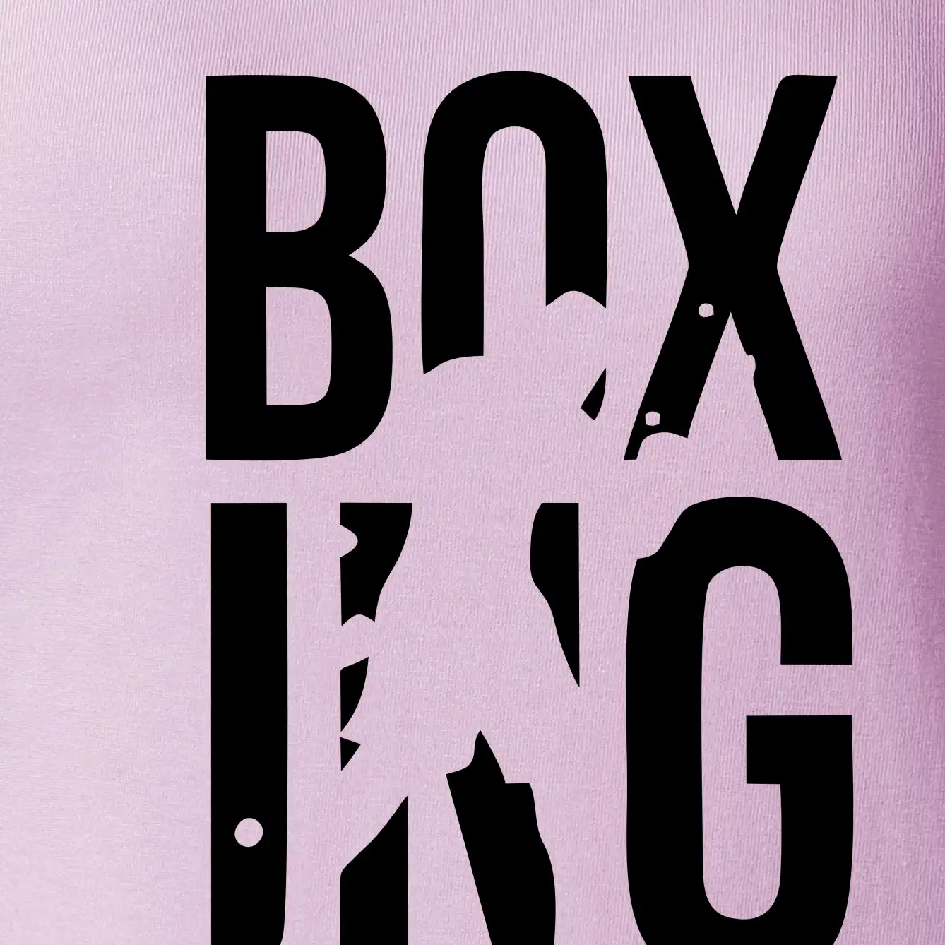 Nápis Boxing