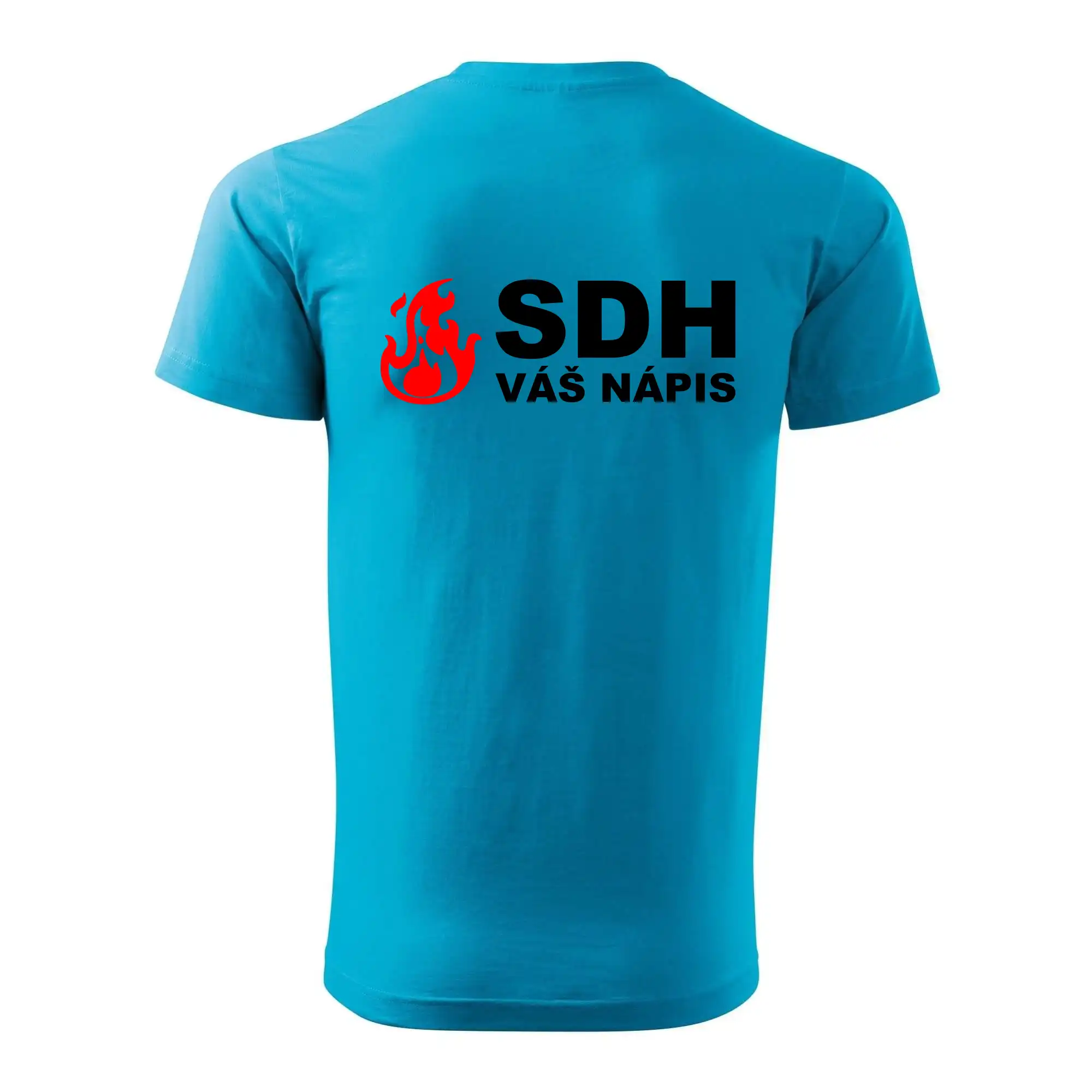 SDH nápis (oheň, firesport, název sboru - vlastní nápis)