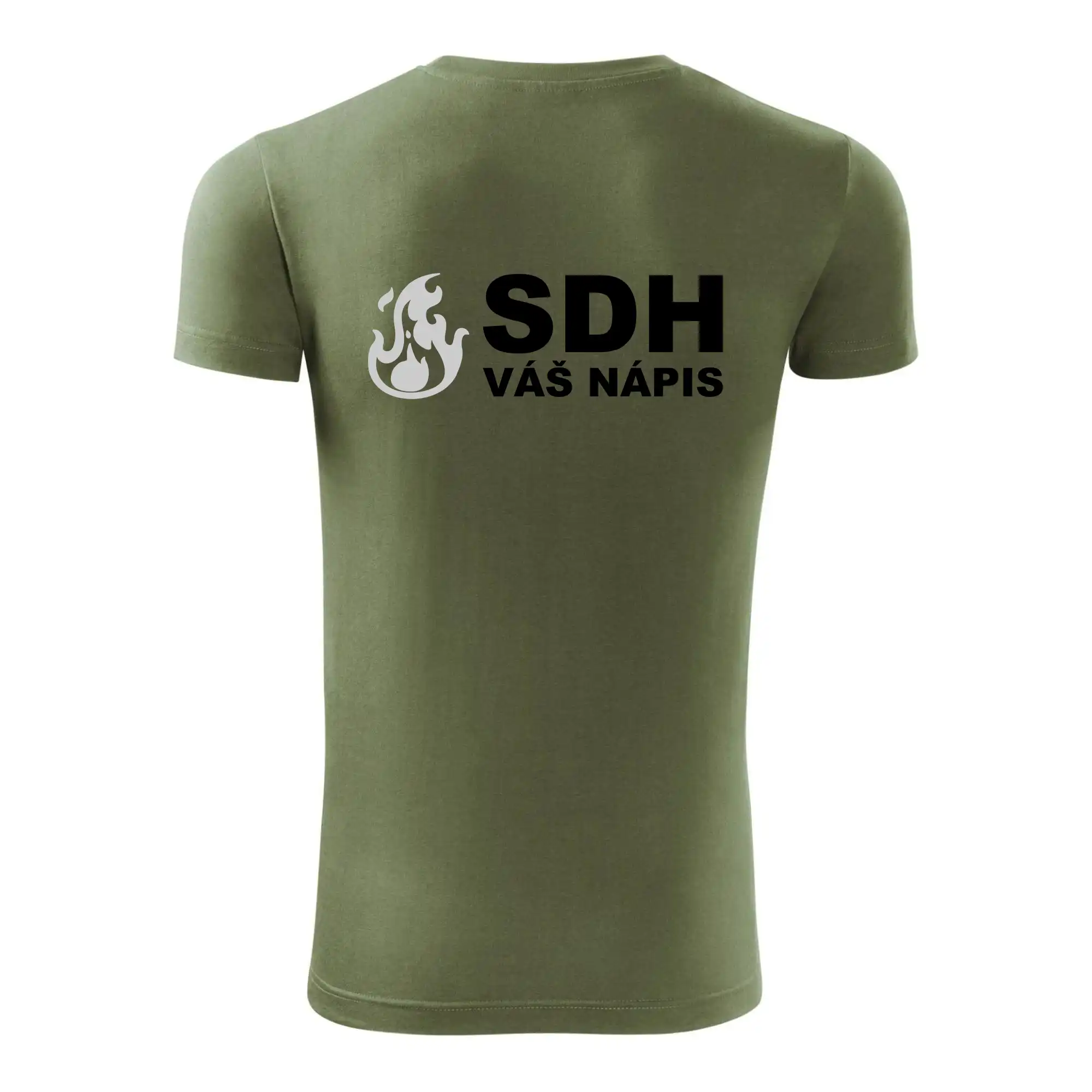 SDH REFLEXNÍ nápis (oheň, firesport, název sboru - vlastní nápis)