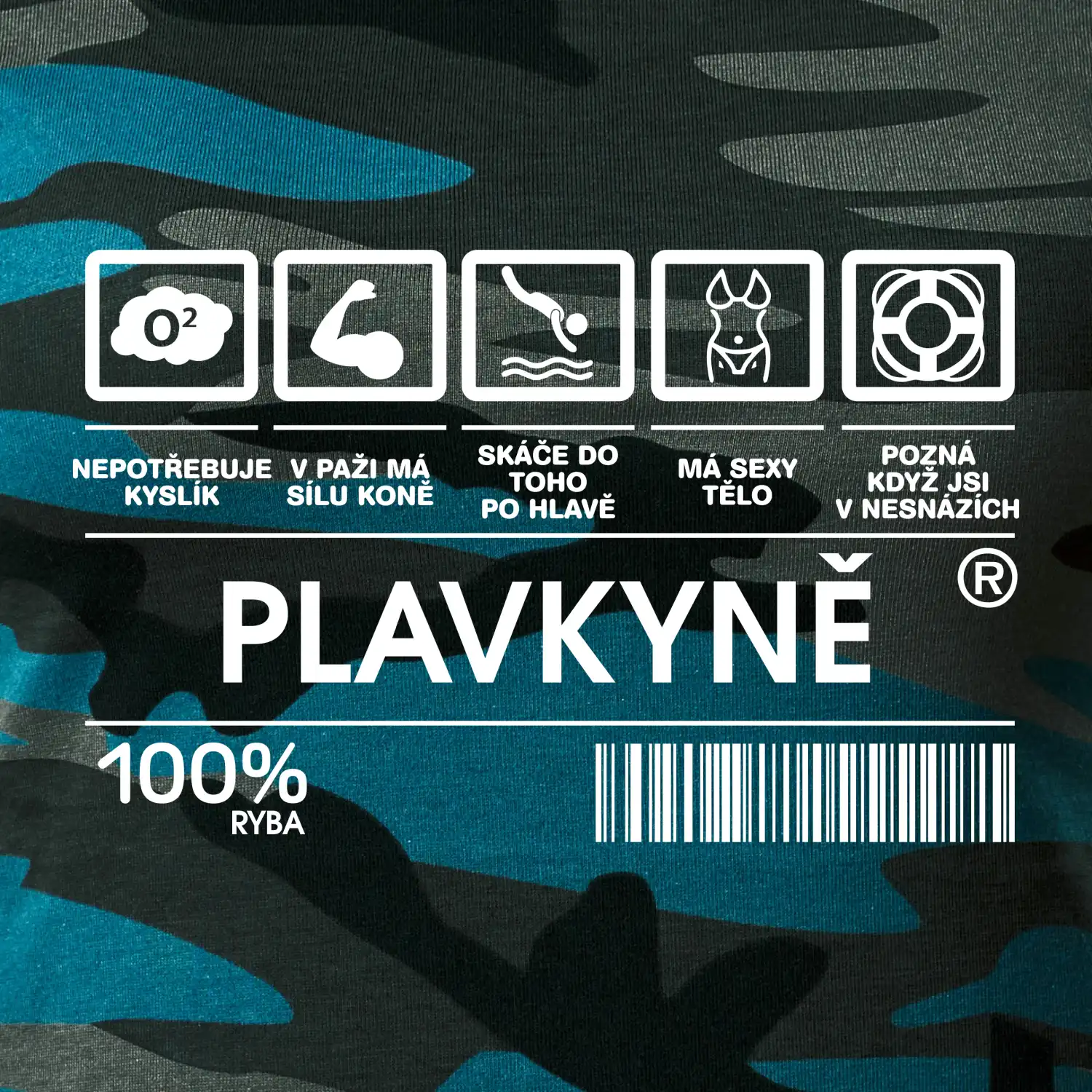 Čárový kód  - Plavkyně