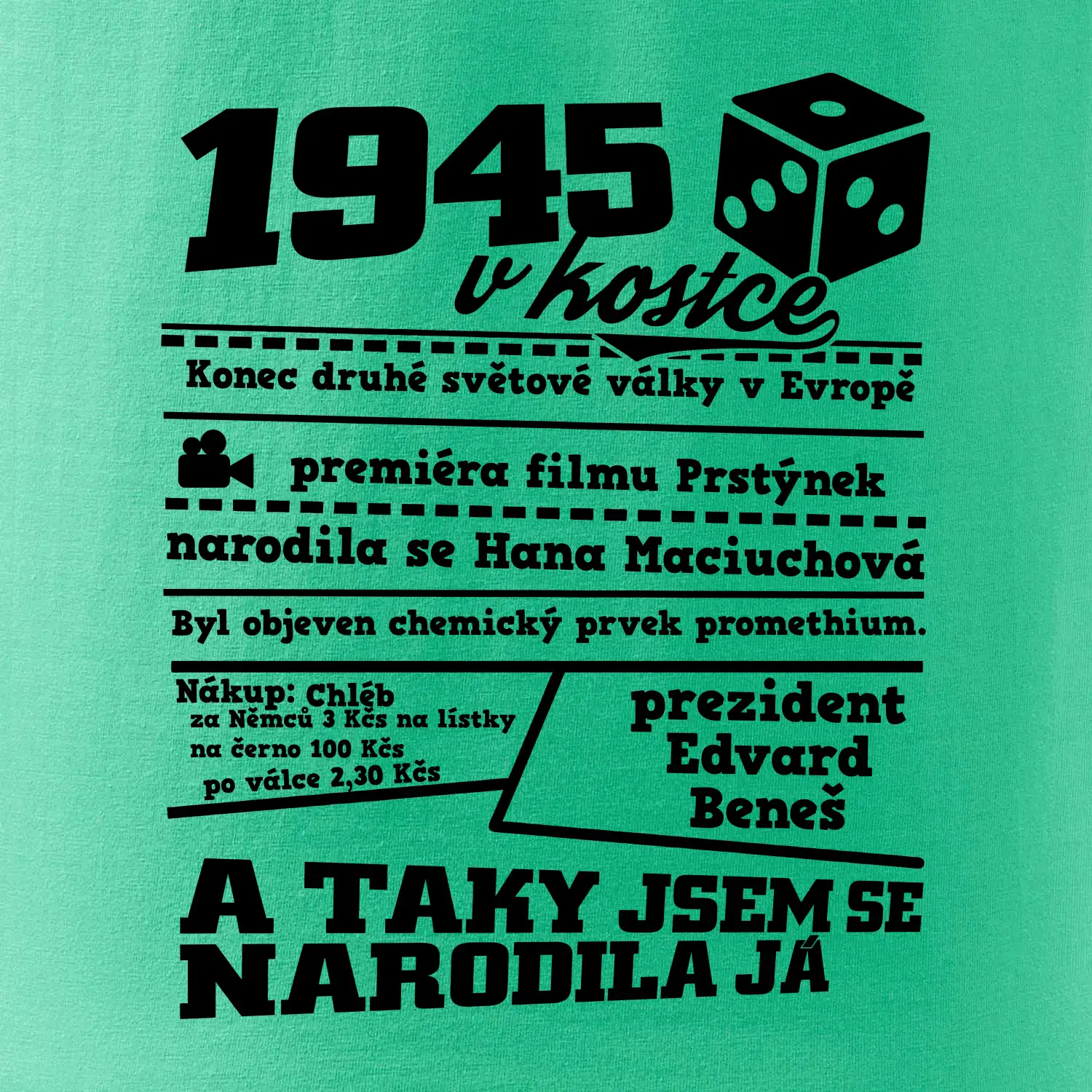 1945 v kostce