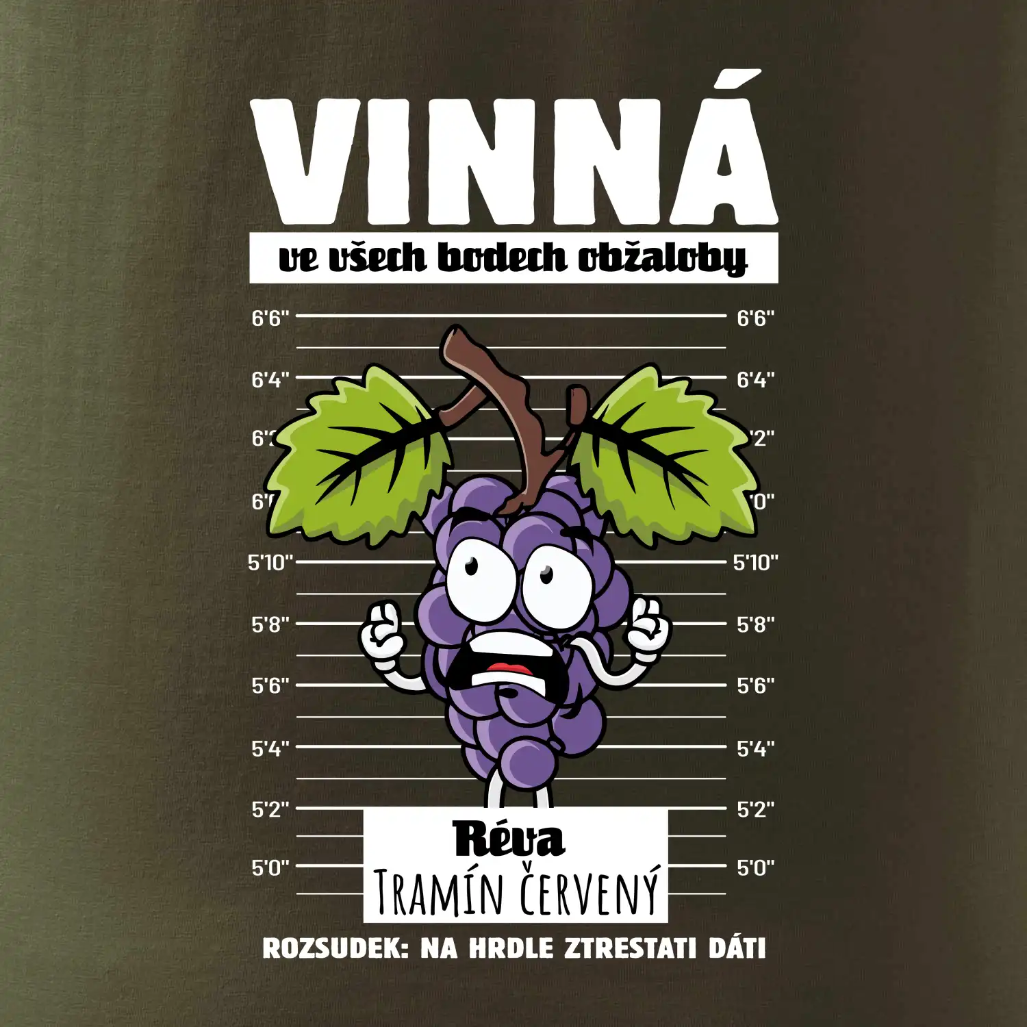 Vinná réva odsouzena Tramín červený