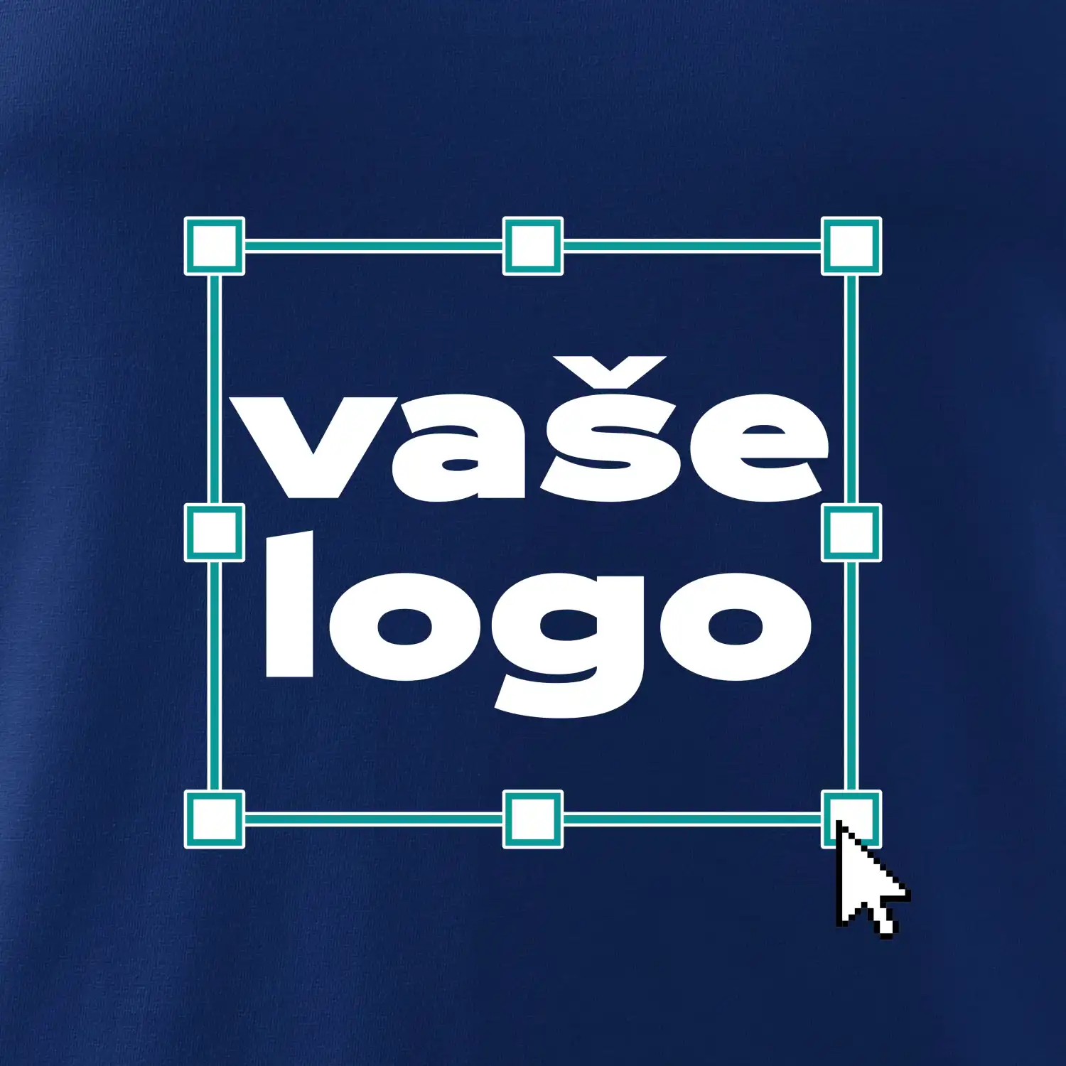 Vlastní logo na prsu - Tričko s vlastním logem