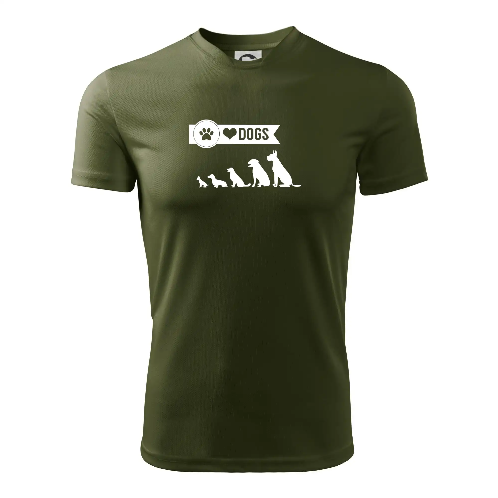 I love dogs - tlapka