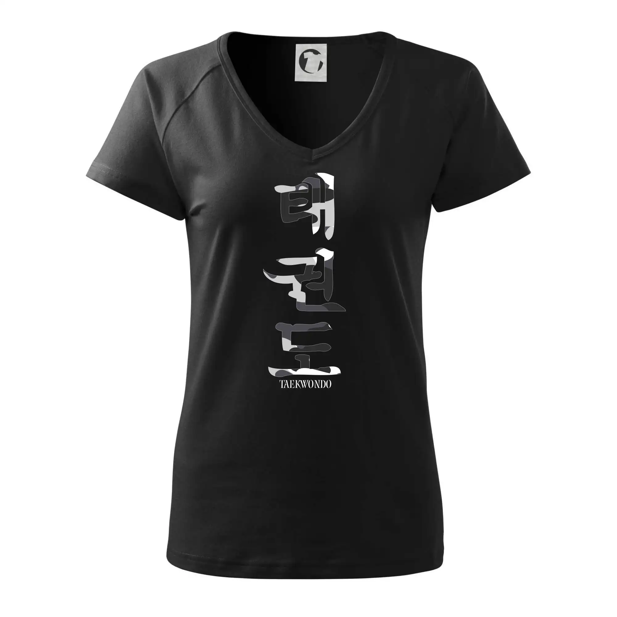Taekwondo maskáčový nápis