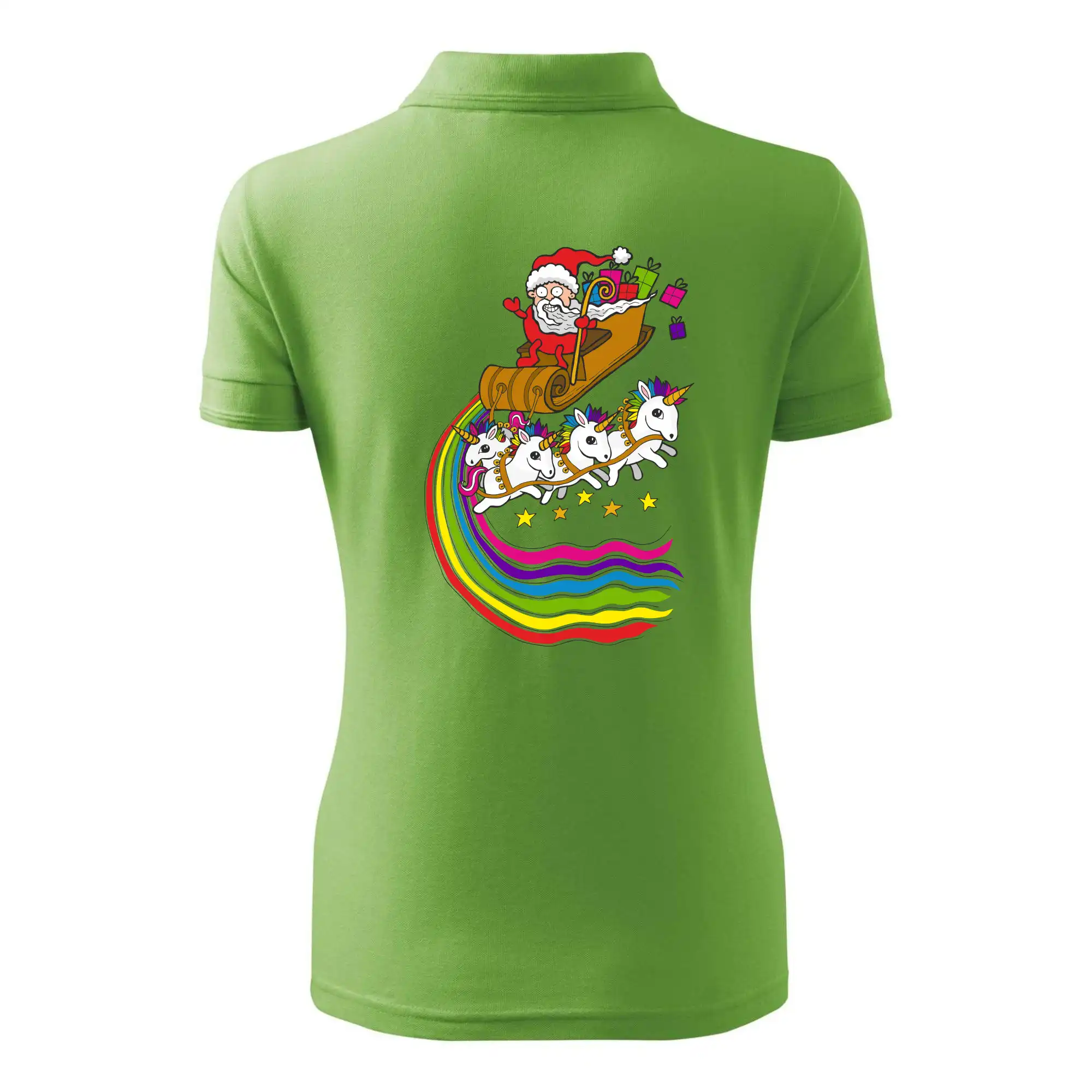 Santa a jednorožci (Pecka design)