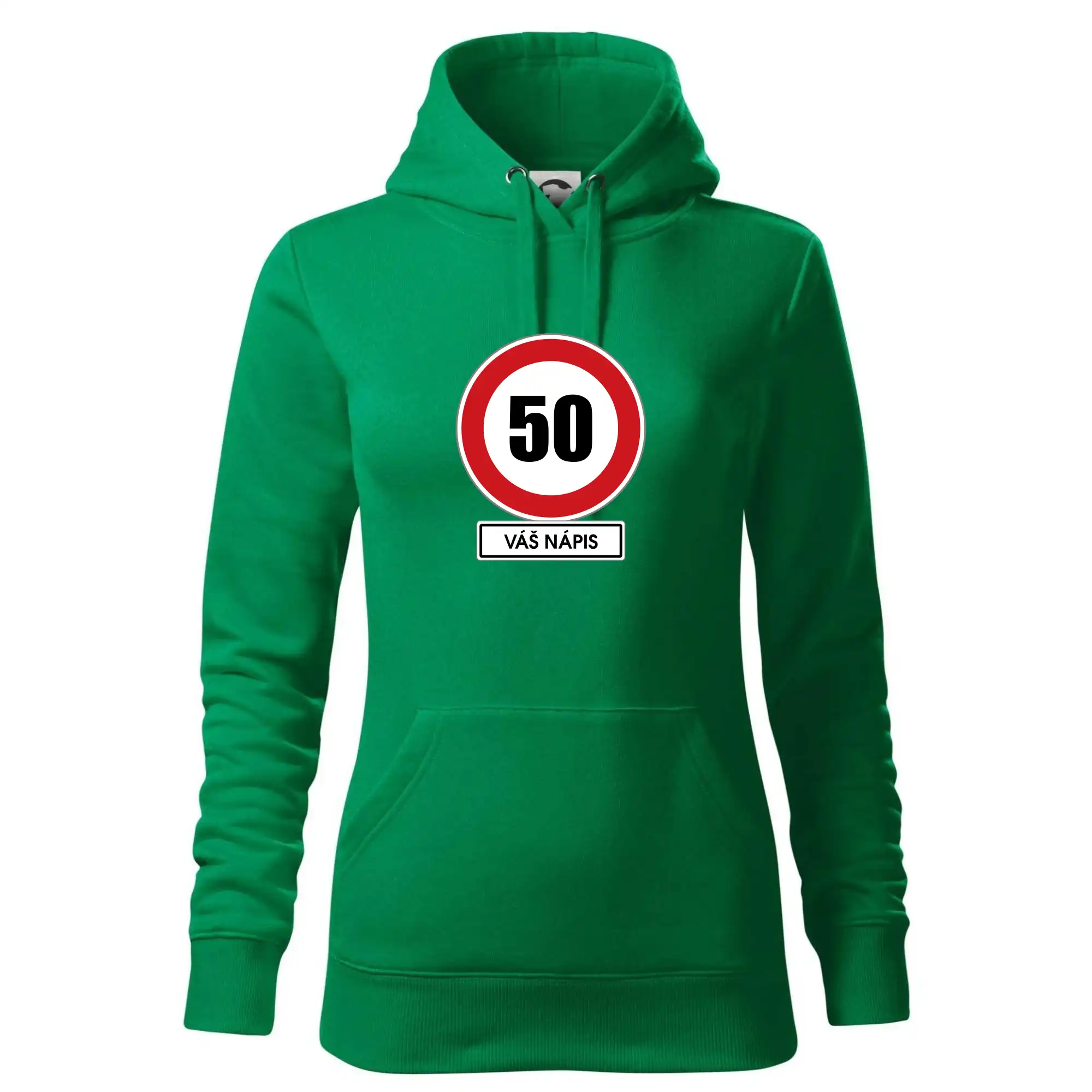 Dopravní značka - rychlost 50 - váš nápis