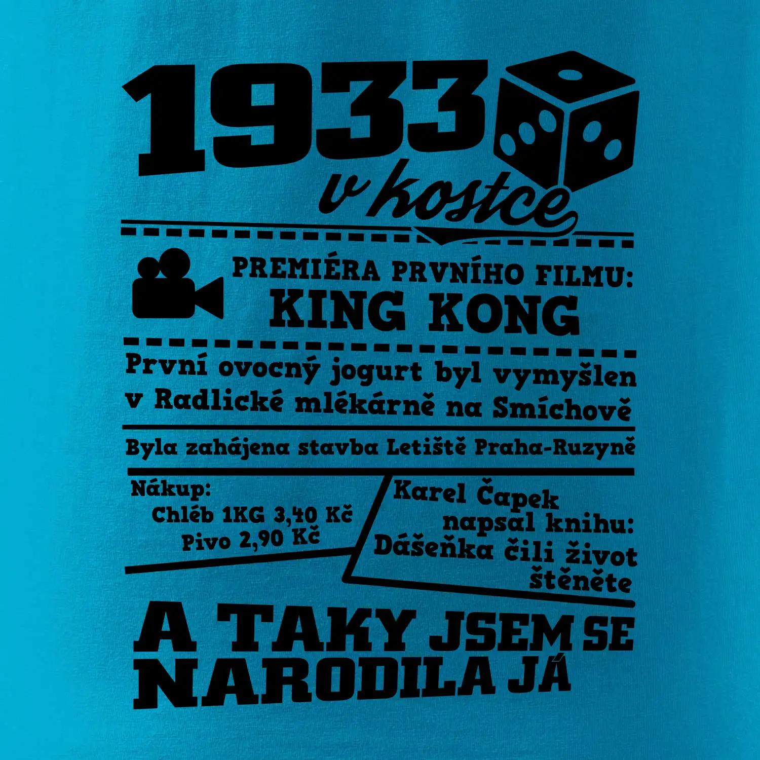 1933 v kostce