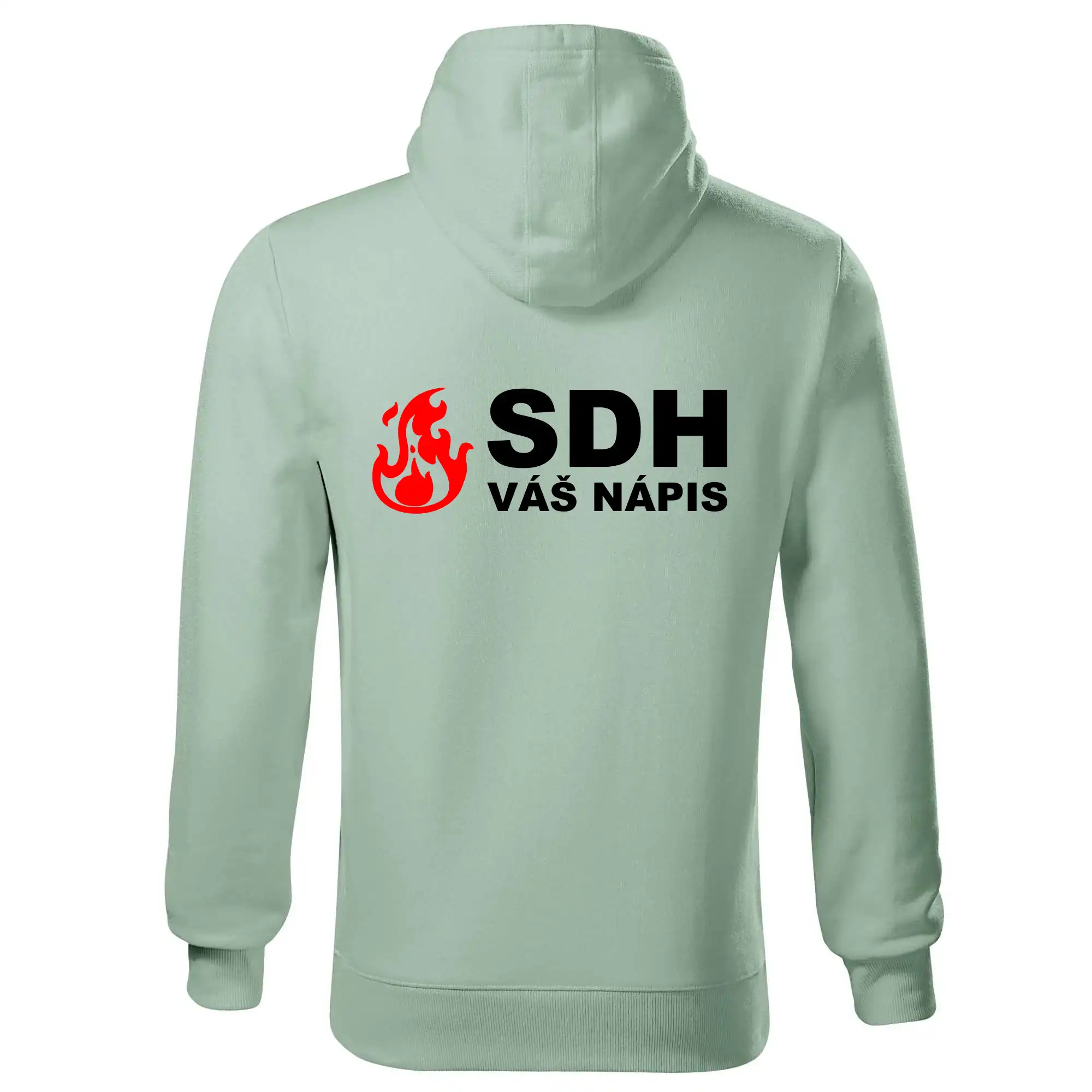 SDH nápis (oheň, firesport, název sboru - vlastní nápis)