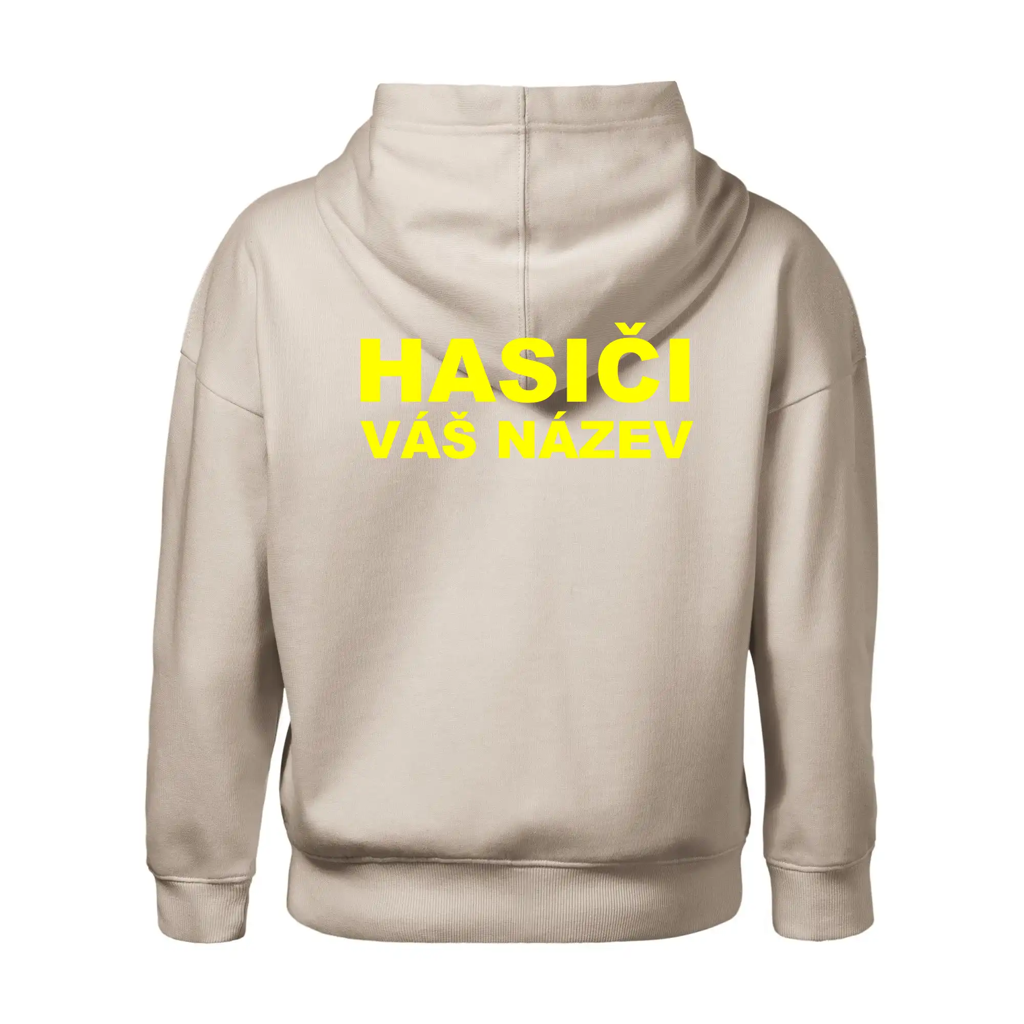 Hasiči - žlutý nápis - váš název sboru