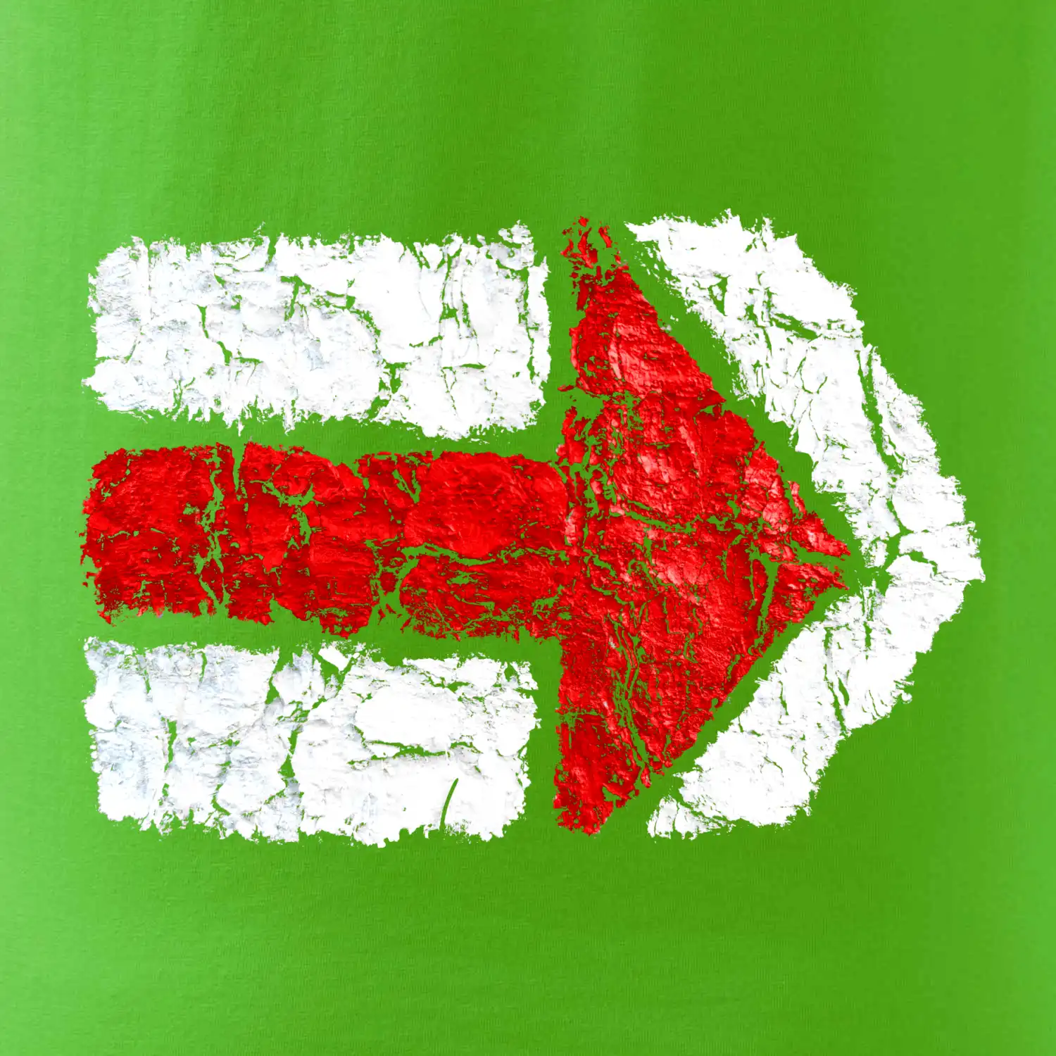 Párová turistická značka červená