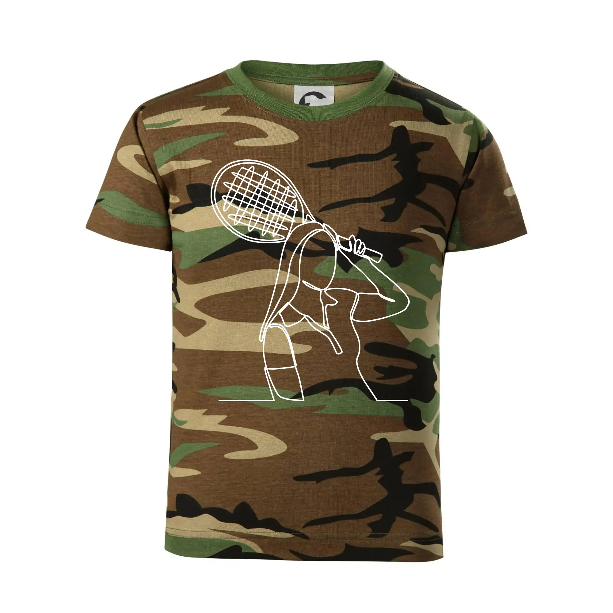 Tenistka  jednim tahem