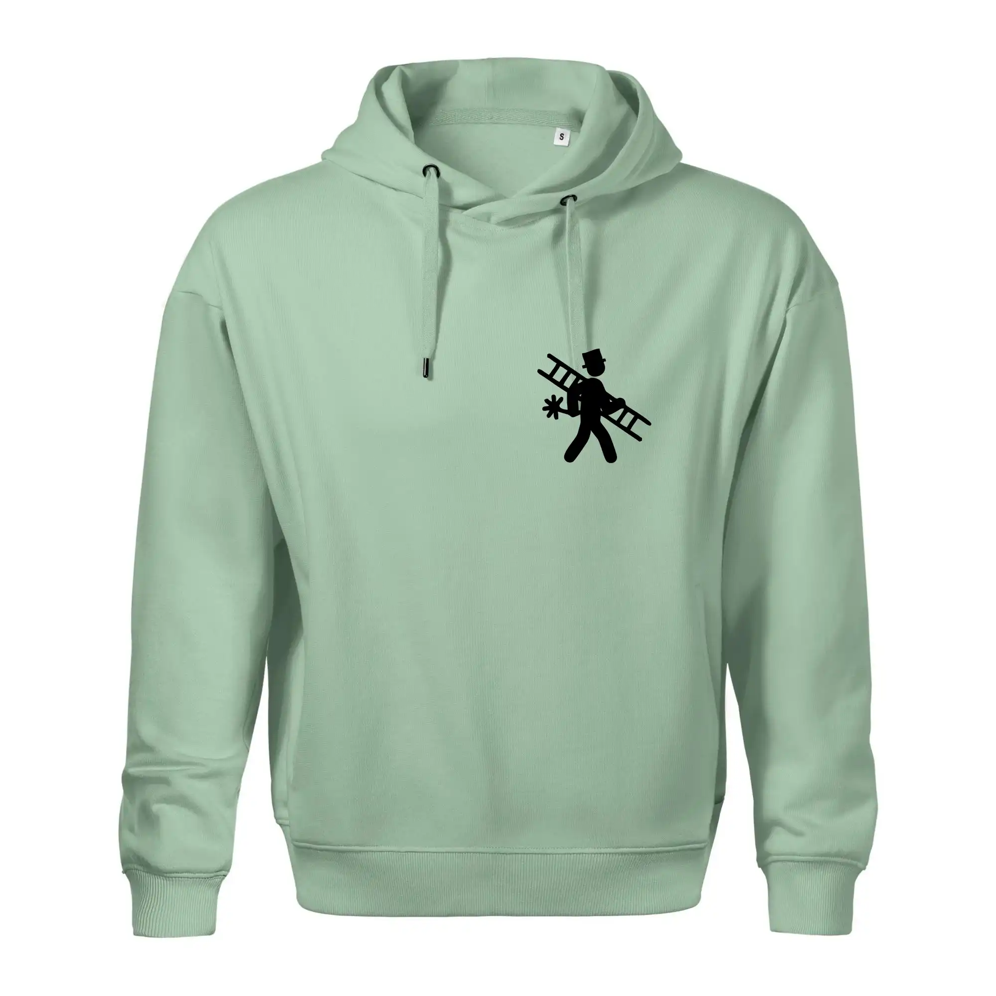 Kominík logo + nápis na zádech