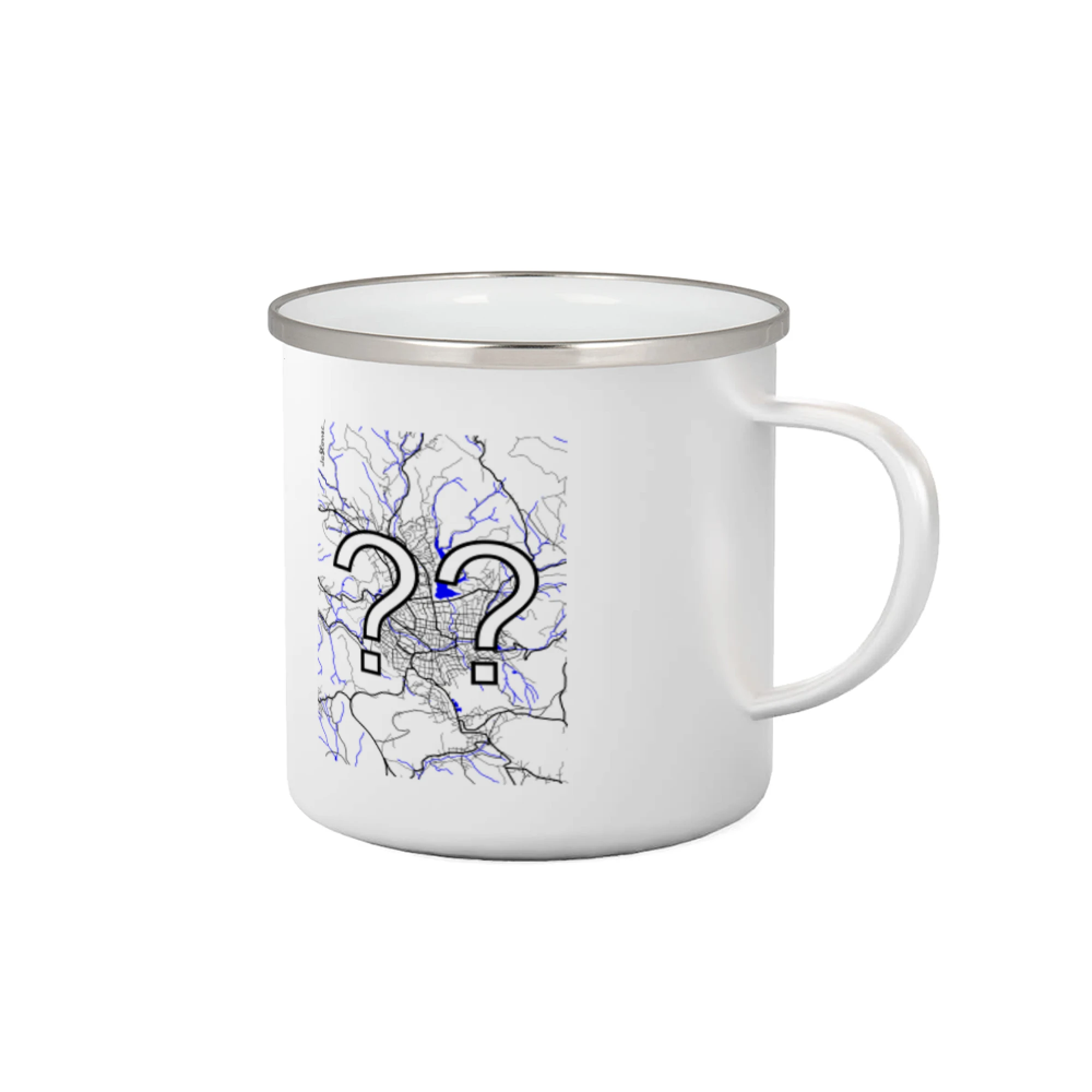 Vaše město - Mapa s vodními toky