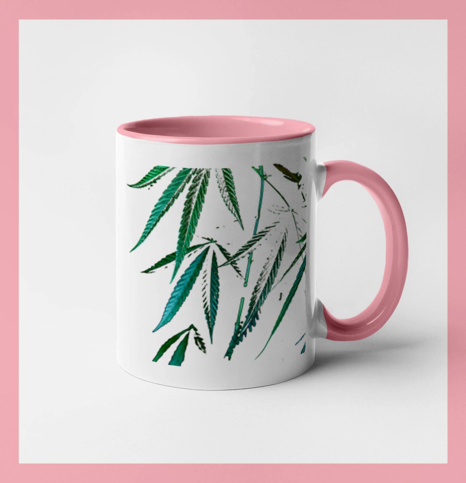 Ganja listy - čtverec