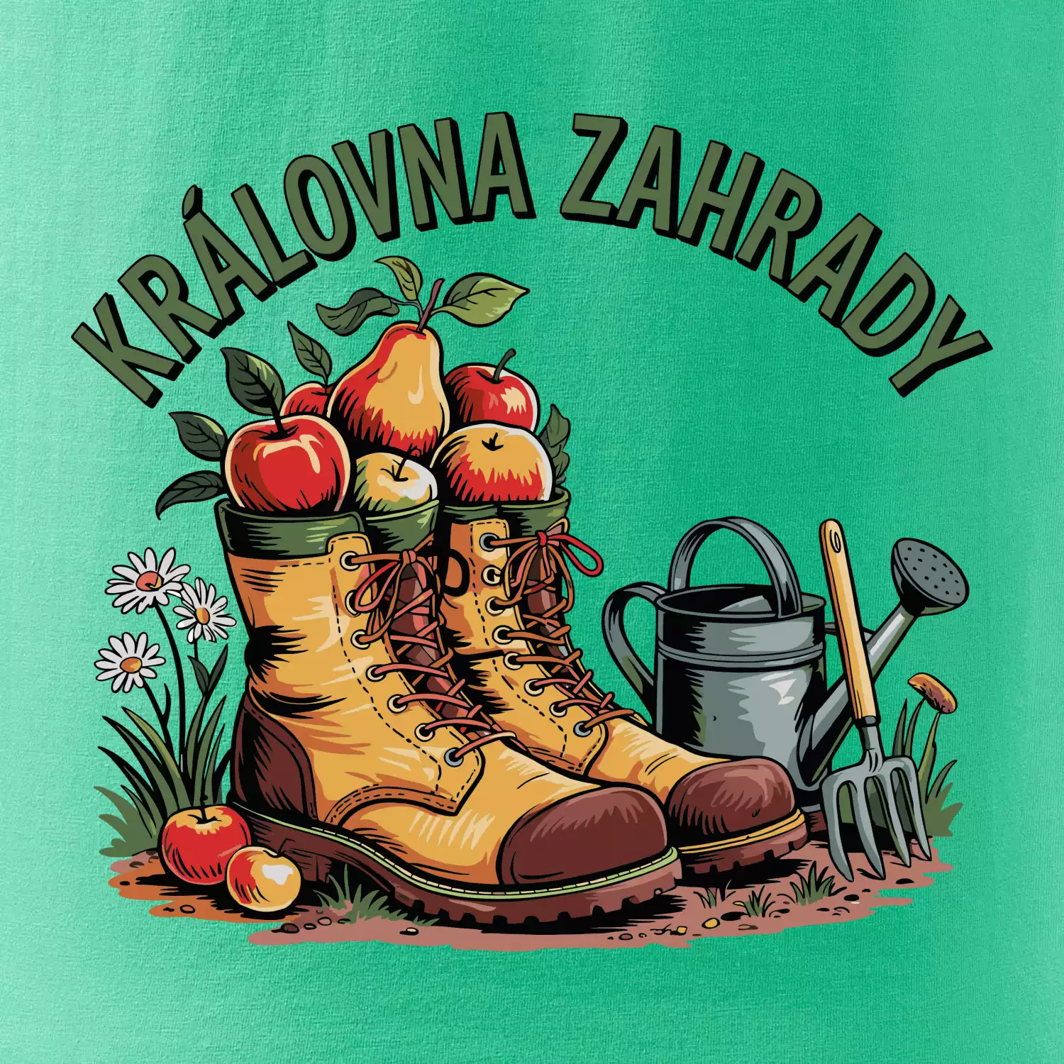 Královna zahrady - boty
