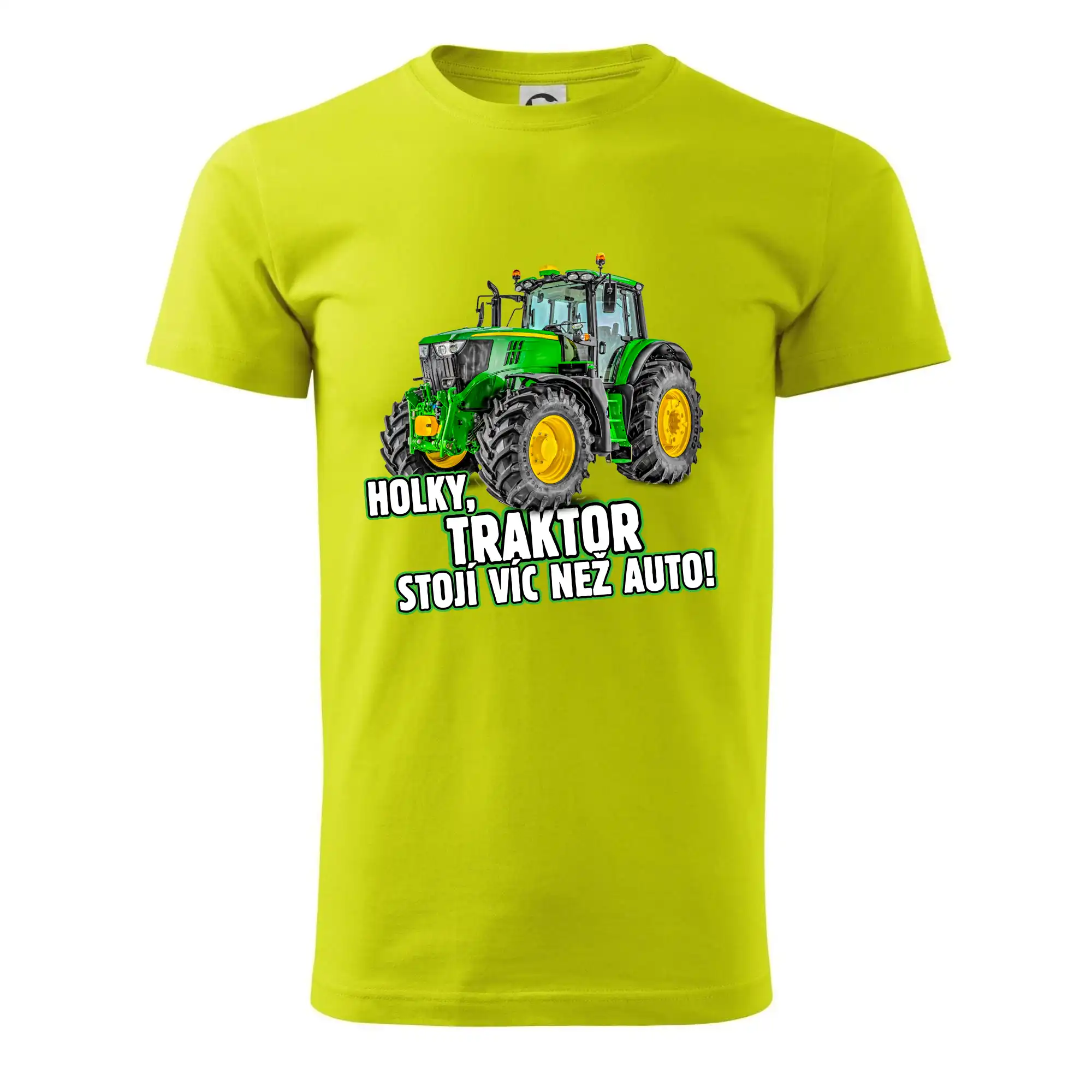 Holky, traktor stojí víc než auto
